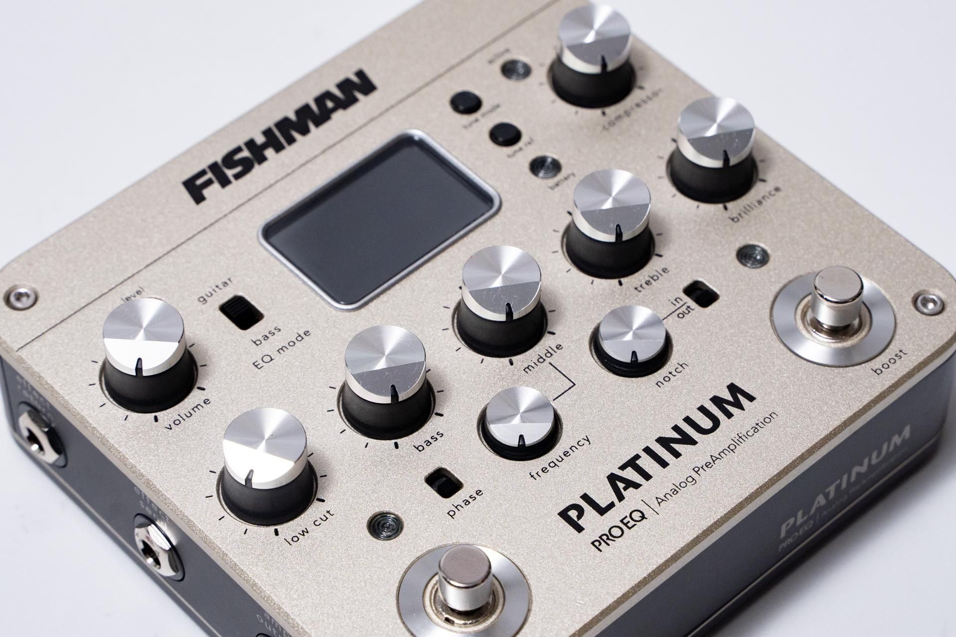 used】FISHMAN / Platinum Pro EQ/DI Analog Preamp【GIB横浜