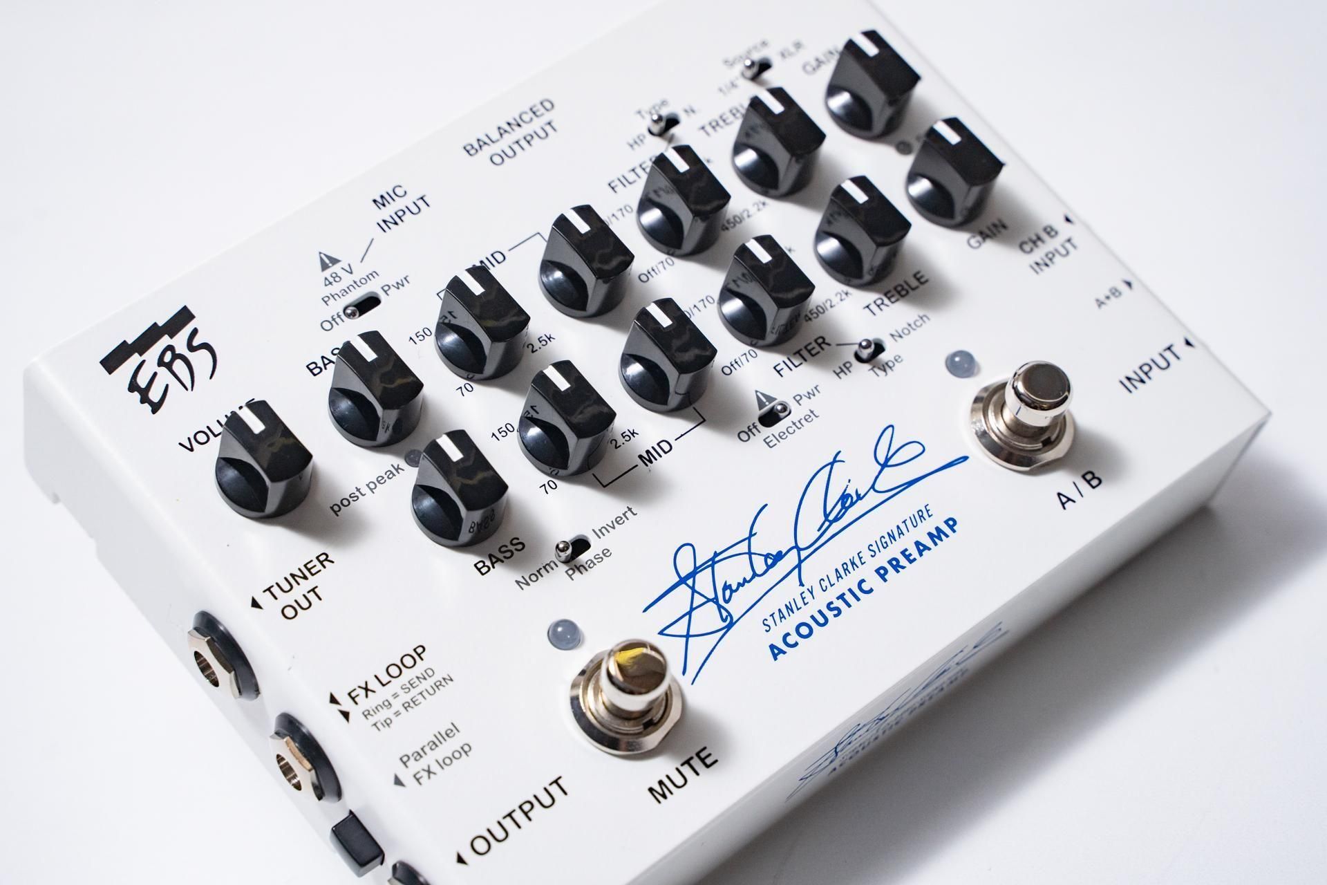 used】EBS / Stanley Clarke Signature Acoustic Preamp【GIB横浜