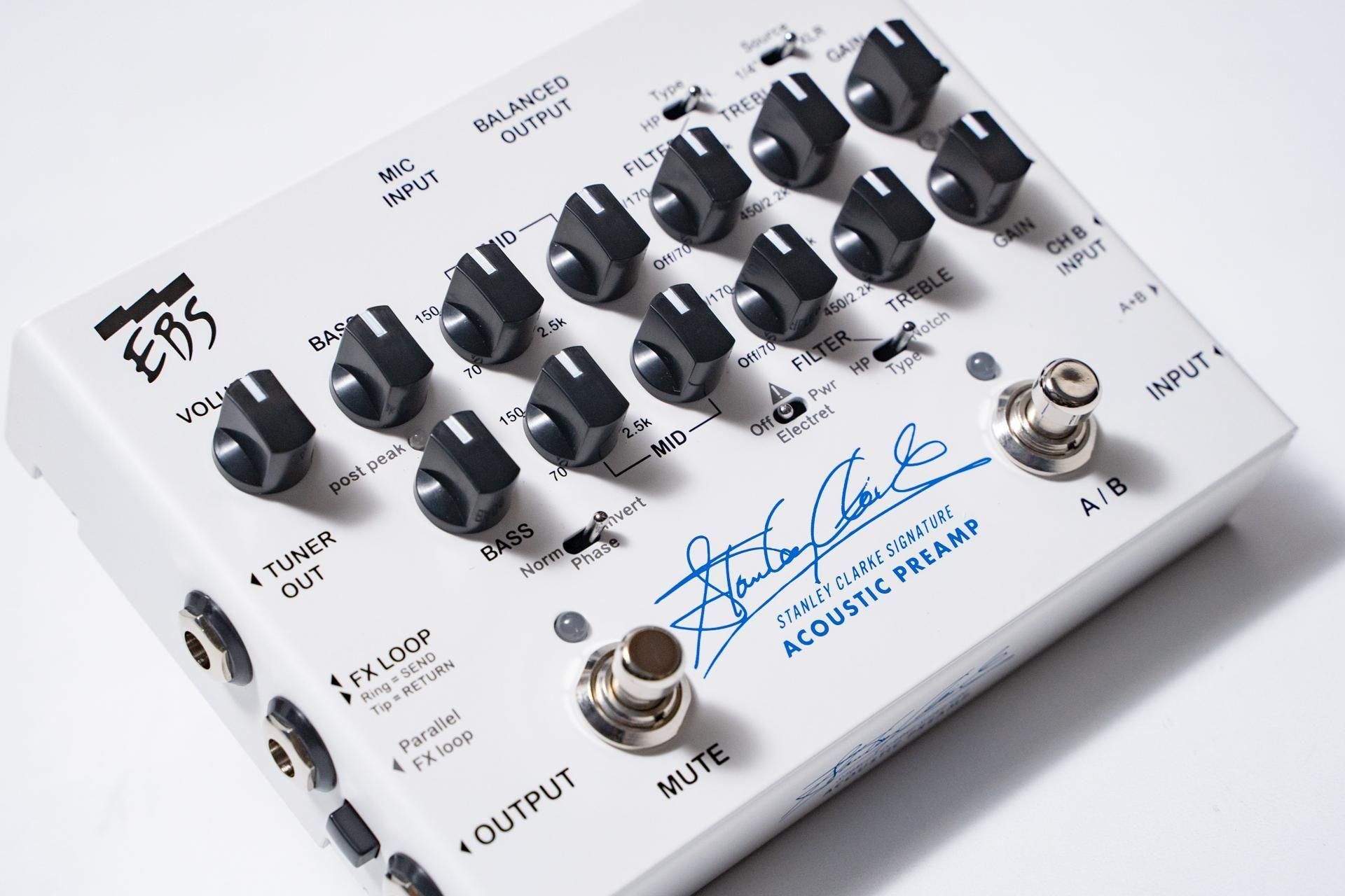 used】EBS / Stanley Clarke Signature Acoustic Preamp【GIB横浜