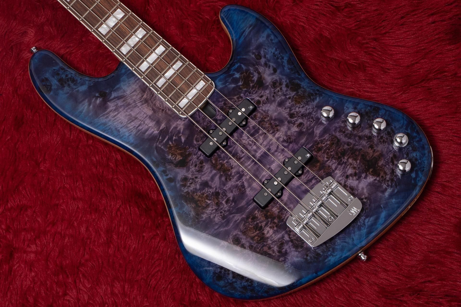 【最終値下げ】新品同様 Mayones Jabba Custom ベース Mayones / Jabba Custom EP 5st Trans Jeans Black 3Tone Blue