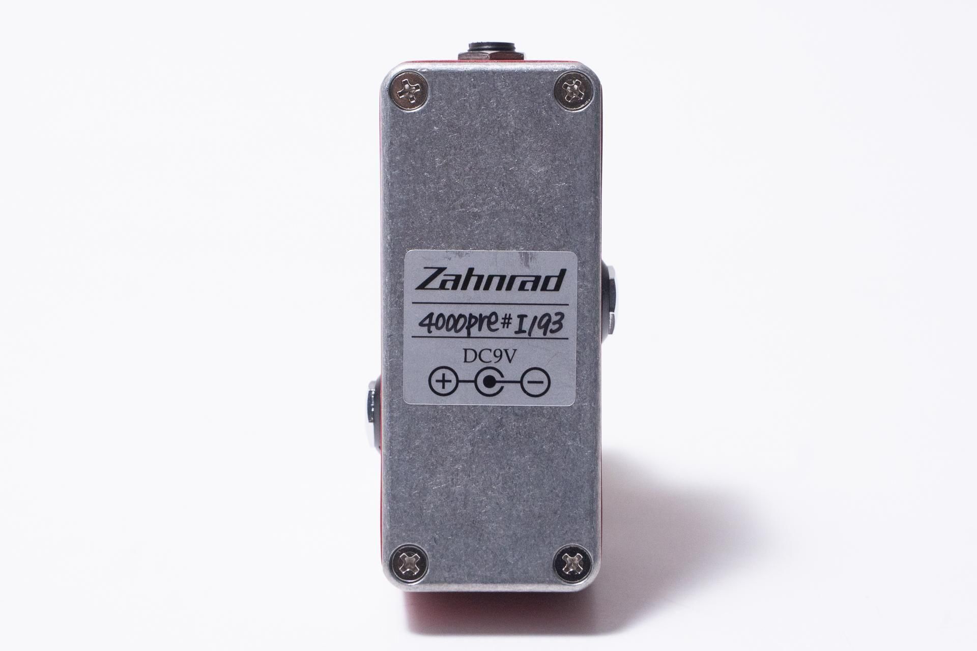 used】Zahnrad / 4000pre Red【GIB横浜】 - Geek IN Box