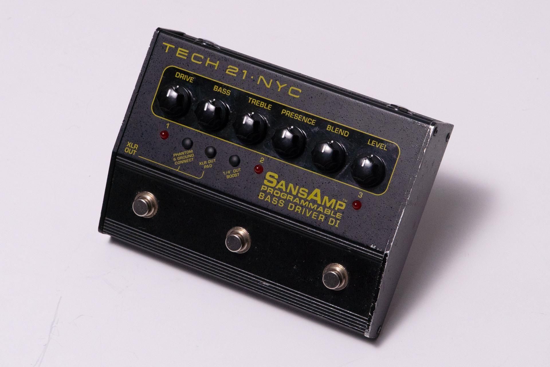 used】TECH21 / SANSAMP Bass Driver Programmable【GIB横浜