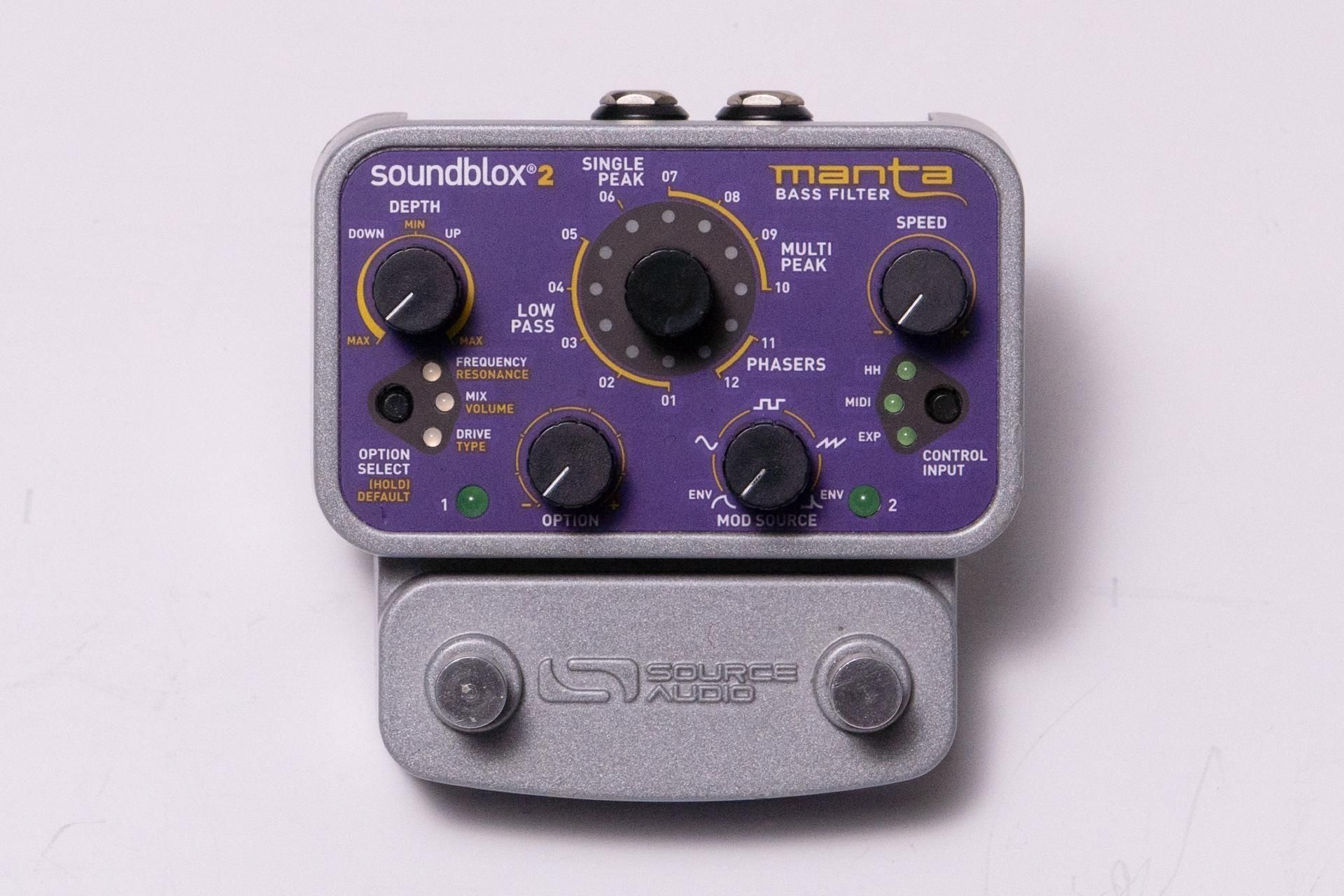 SOURCEAUDIO SA223 manta BASS FILTER 中古 used】Source Audio / SA223 Manta Bass Filter【GIB横浜】 - Geek IN Box