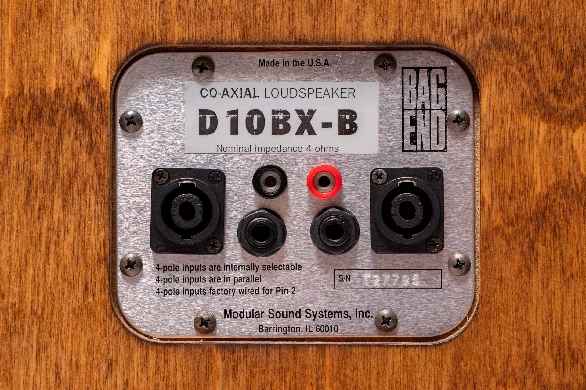 used】BAGEND / D10BX-B 400W 4Ω【委託品】【GIB横浜】 - Geek IN Box