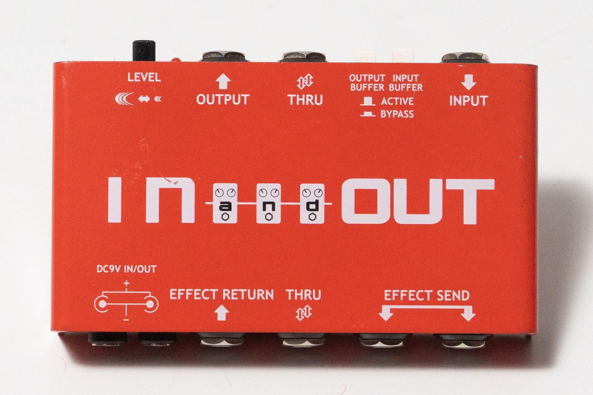 ギター custom audio japan IN AND OUT CUSTOM AUDIO JAPAN IN AND OUT ジャンクションボックス（中古