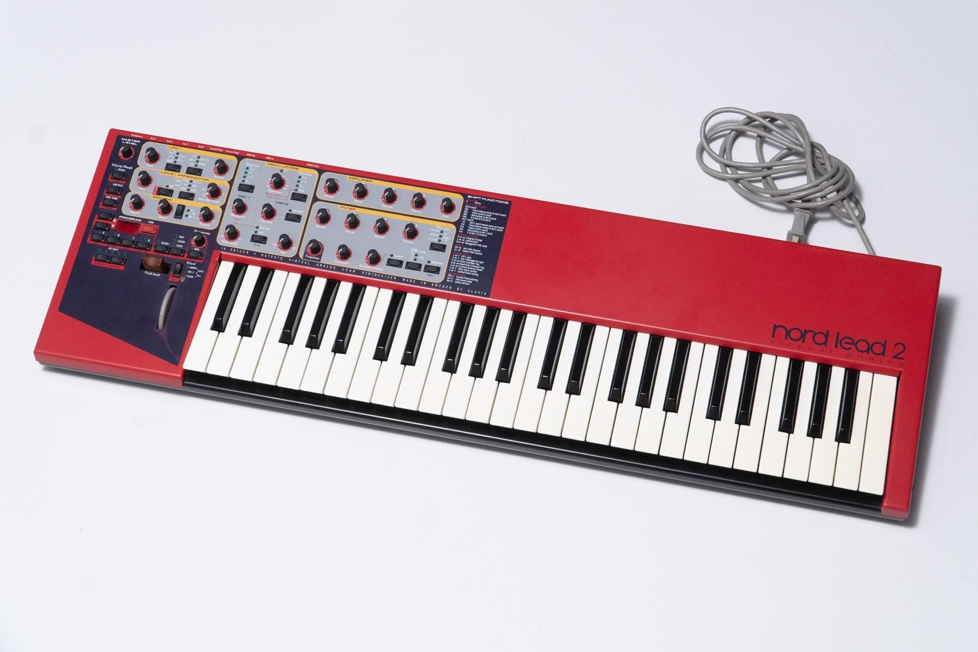 鍵盤楽器 Clavia Nord Lead2 Minoru Kawazoe Synthesizer Museum - List