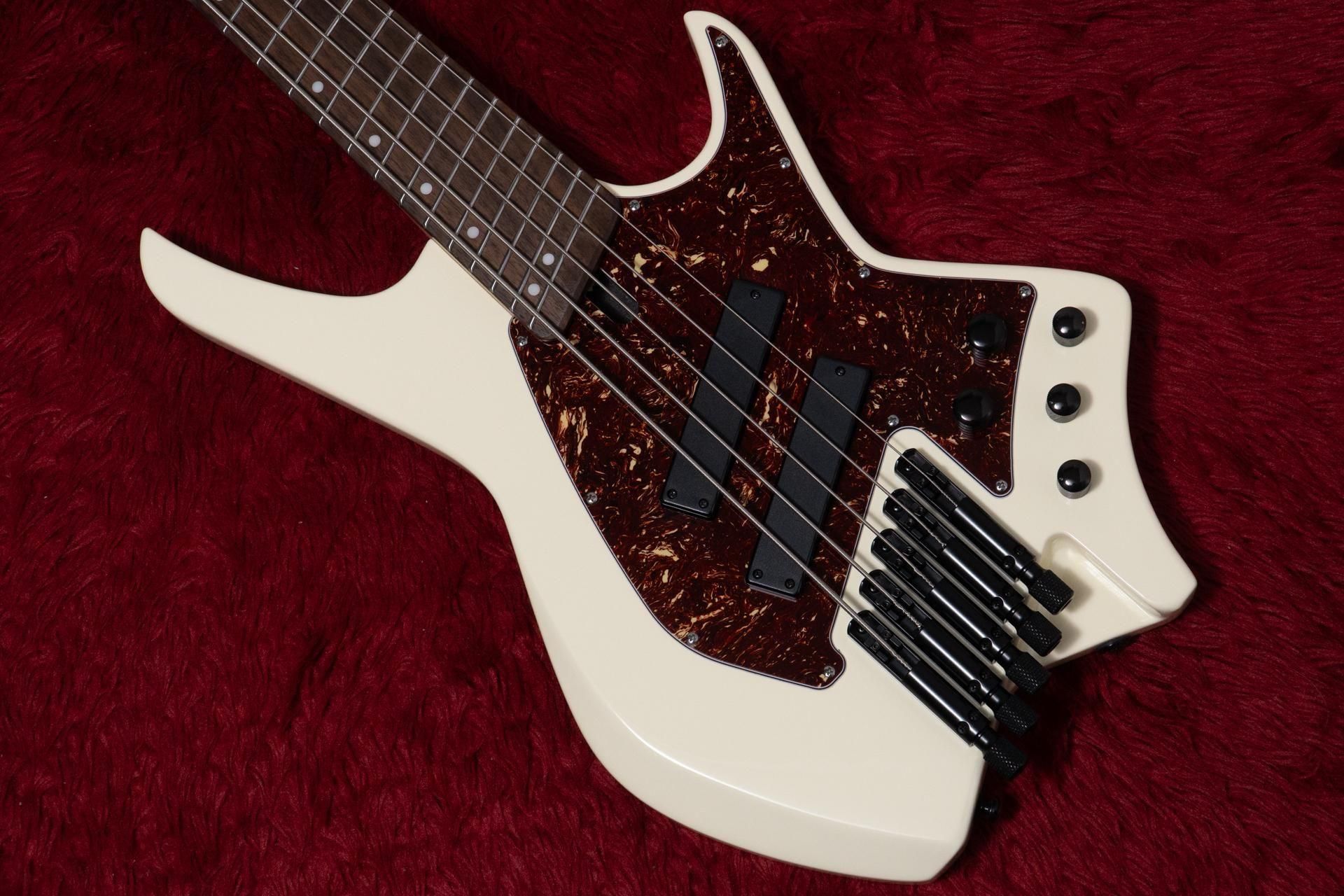 [中古]HEX Guitars NB505 Ivory 5弦ベース(キズあり) 中古]HEX Guitars NB505 Ivory 5弦ベース(キズあり)