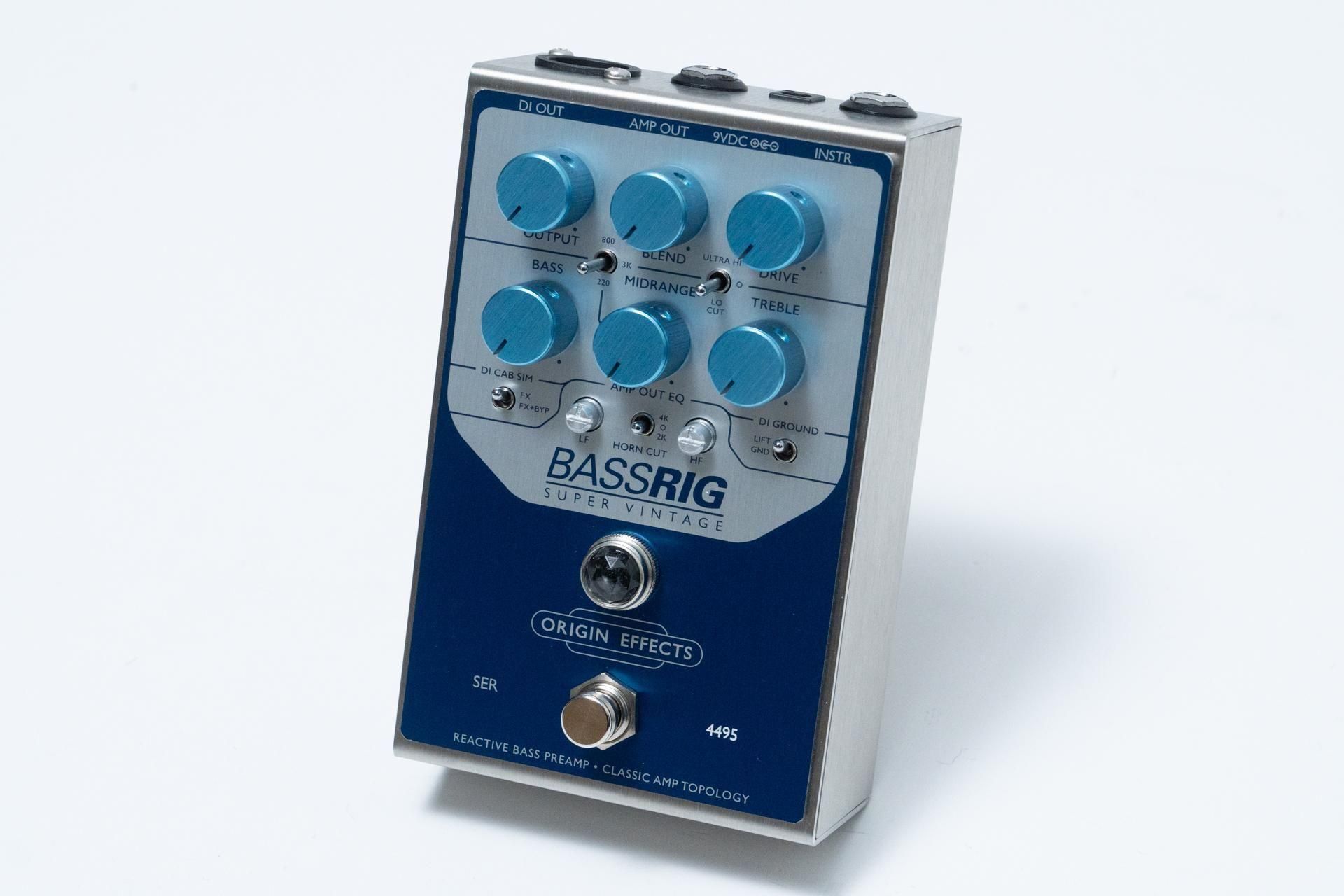 new】ORIGIN EFFECTS / BassRIG Super Vintage【GIB横浜】 - Geek IN Box