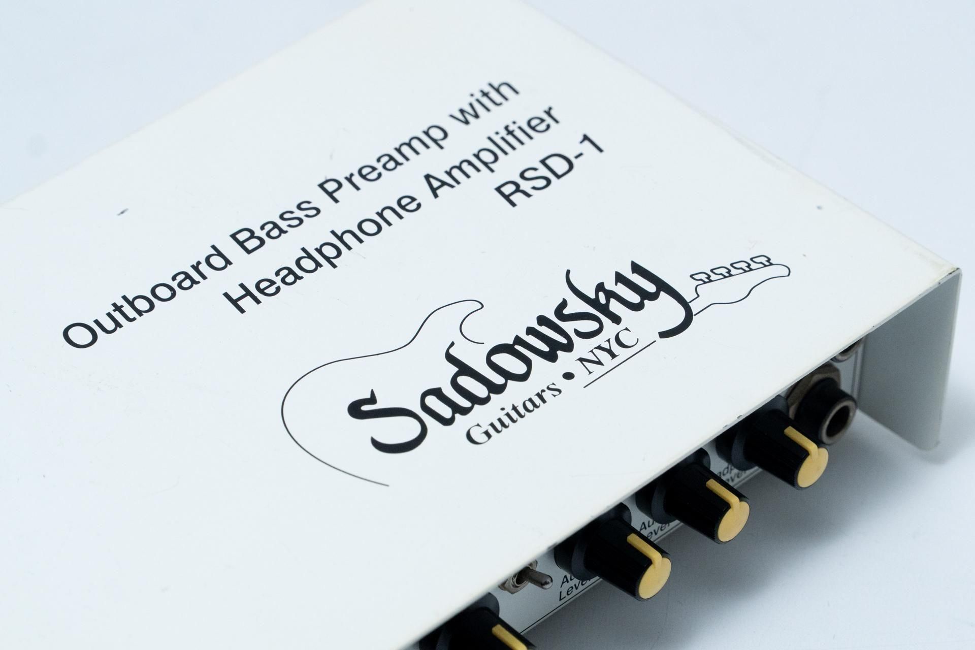 used】Sadowsky NYC / RSD-1 Bass Preamp【GIB横浜】 - Geek IN Box