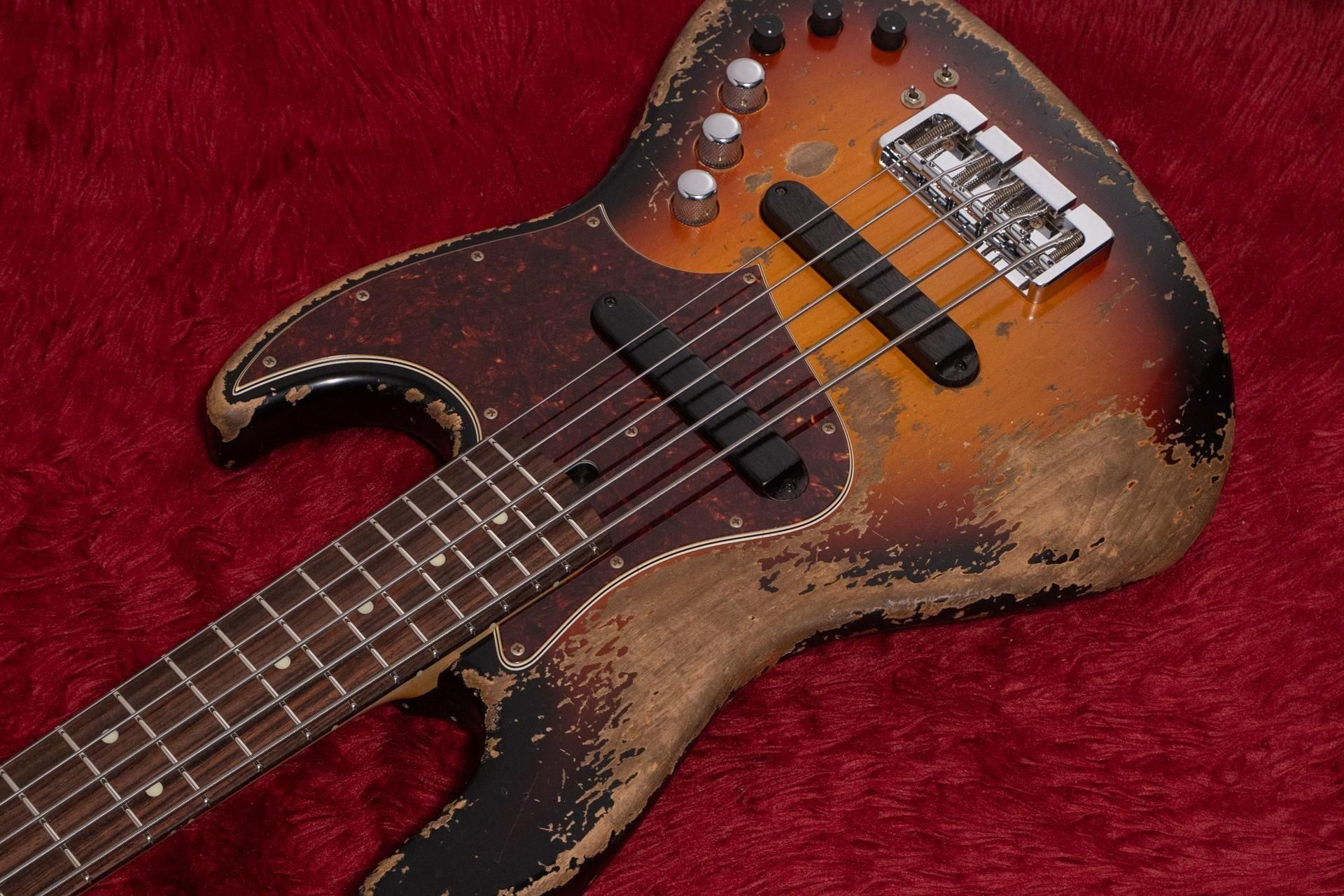 最終価格 Xotic XJ-1T 5st new】Xotic / XJ-1T 5st 3Tone Burst S.H-Aged/Alder/R/B-Style Alum