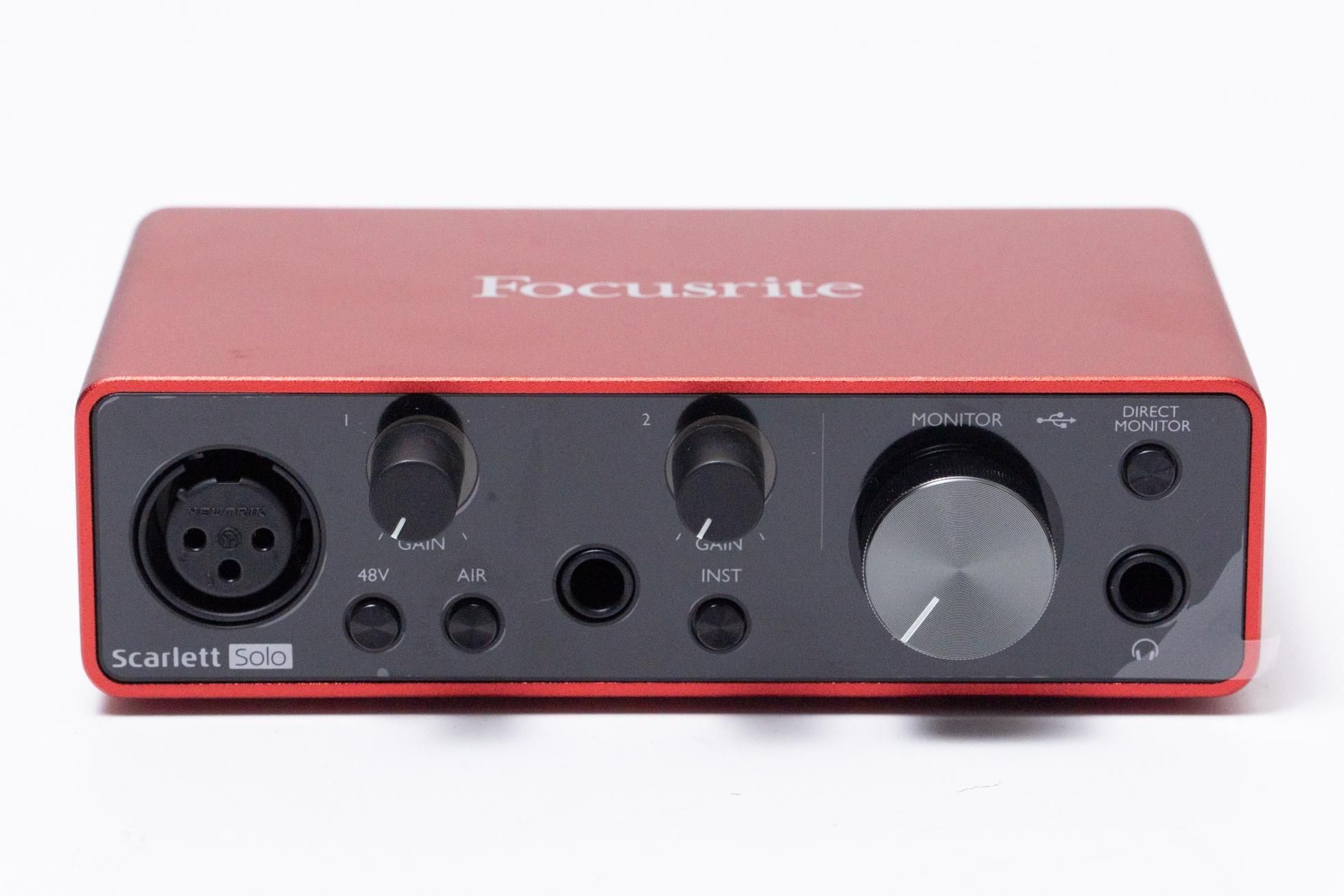 Focusrite Scarlett Solo 第3世代 Focusrite Scarlett Solo 第三世代 Scarlett Solo [3rd Gen