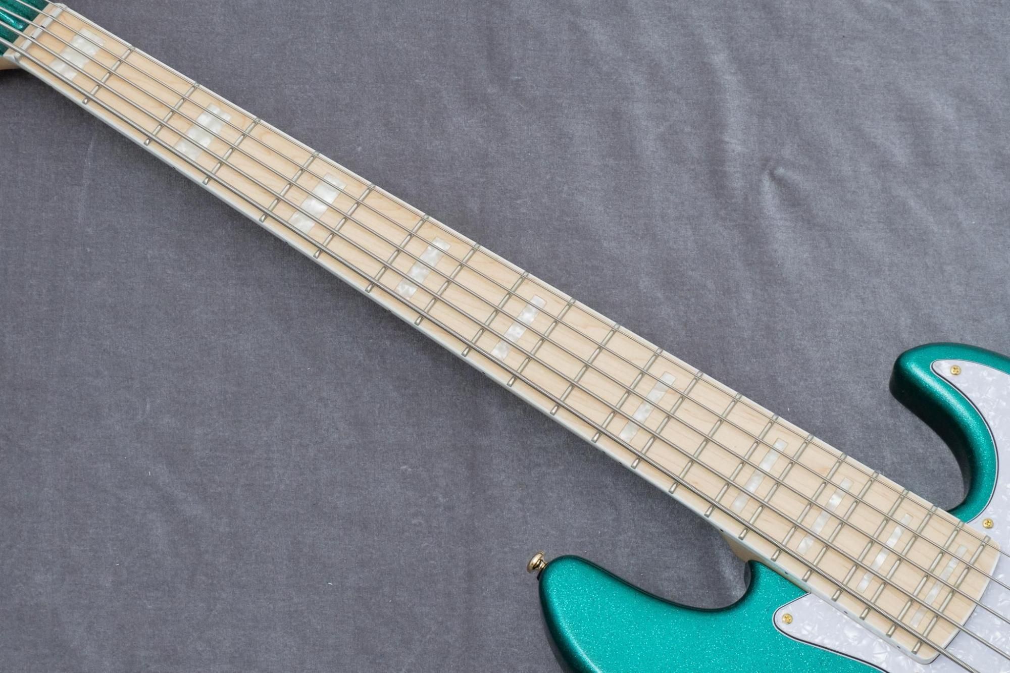 new】Swing Guitars / Jazz Deluxe 5 Metallic Teal Green 4.82kg