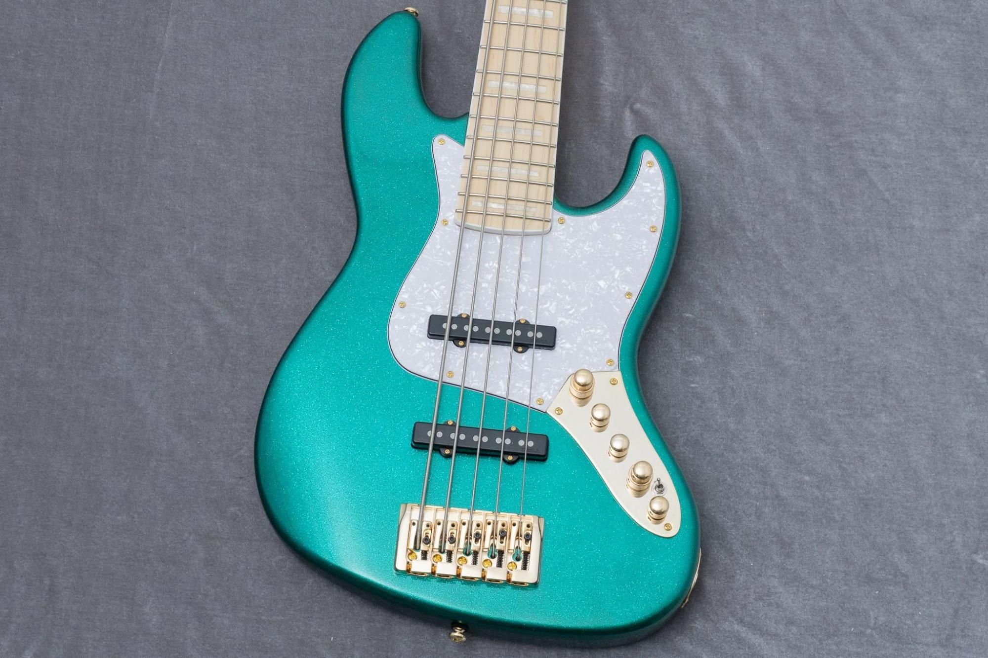 new】Swing Guitars / Jazz Deluxe 5 Metallic Teal Green 4.82kg