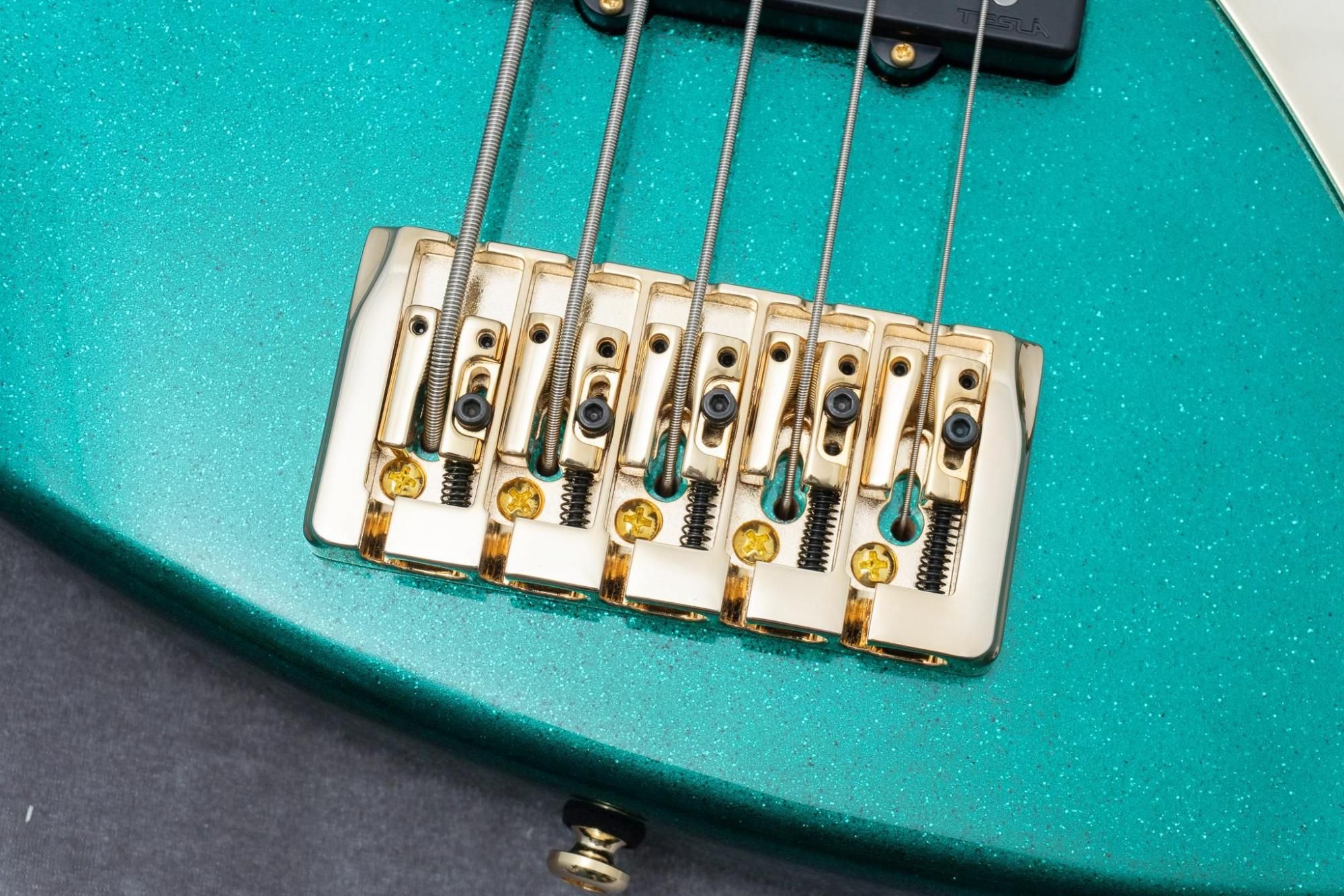 new】Swing Guitars / Jazz Deluxe 5 Metallic Teal Green 4.82kg