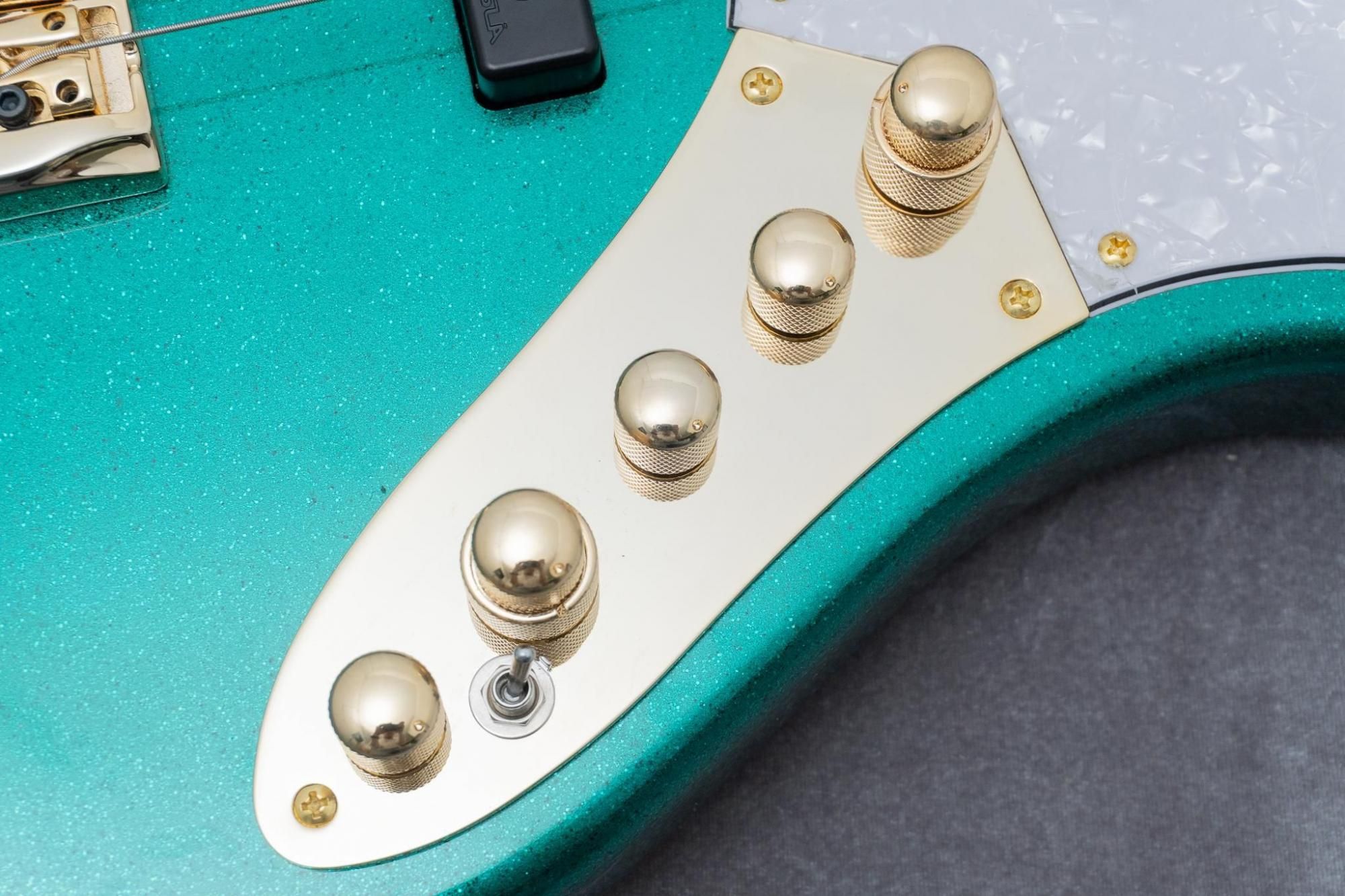 new】Swing Guitars / Jazz Deluxe 5 Metallic Teal Green 4.82kg