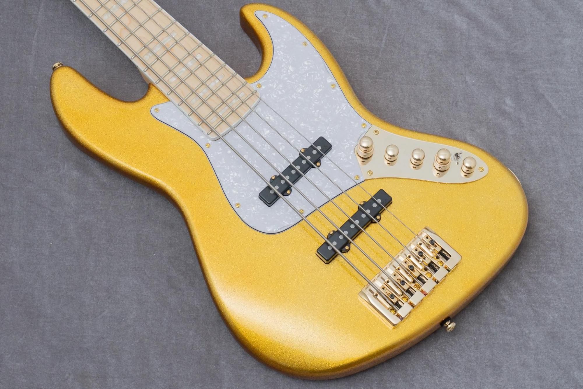 new】Swing Guitars / Jazz Deluxe 5 Gold Sparkle 4.94kg #25080087