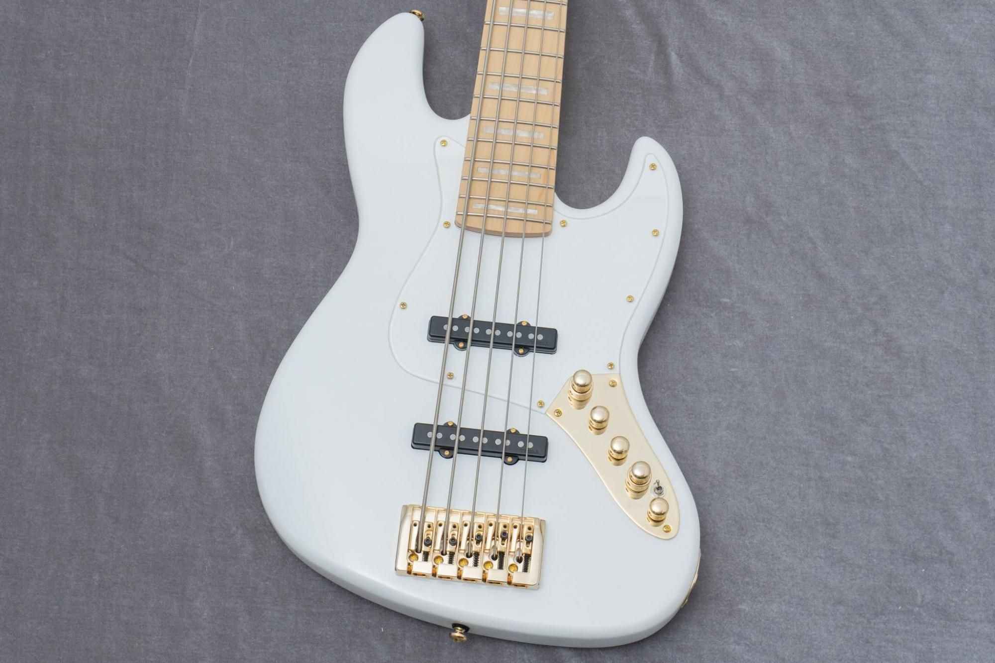 new】Swing Guitars / Jazz Deluxe 5 White 4.68kg #25080005【GIB兵庫