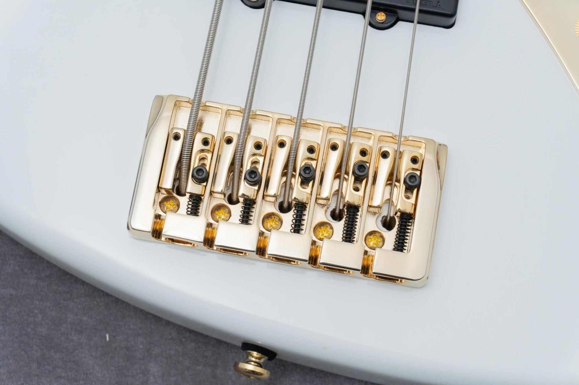 new】Swing Guitars / Jazz Deluxe 5 White 4.68kg #25080005【GIB兵庫