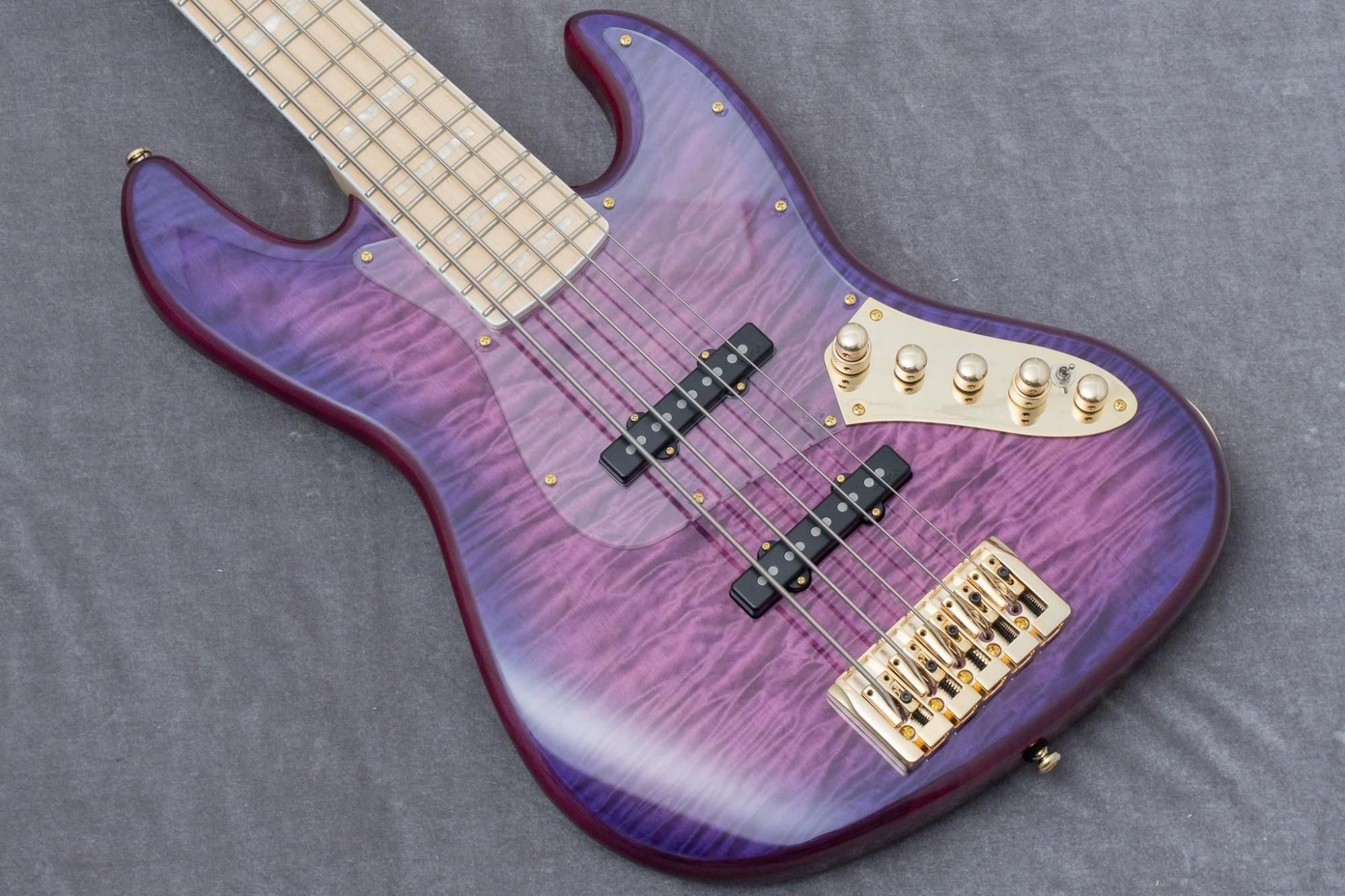 手彫りジャコランタン　ベイマックス new】Swing Guitars / Jazz Deluxe 5 Purple 4.5kg #25080017【GIB兵庫