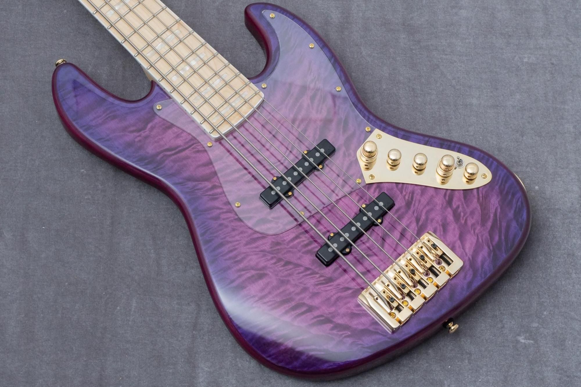 new】Swing Guitars / Jazz Deluxe 5 Purple 4.53kg #25080027【GIB