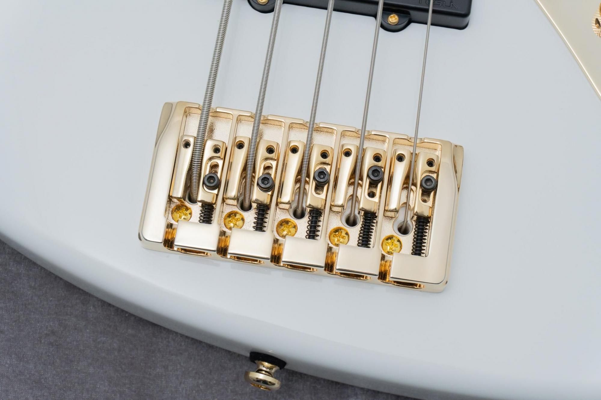 new】Swing Guitars / Jazz Deluxe 5 White 4.75kg #25080008【GIB兵庫