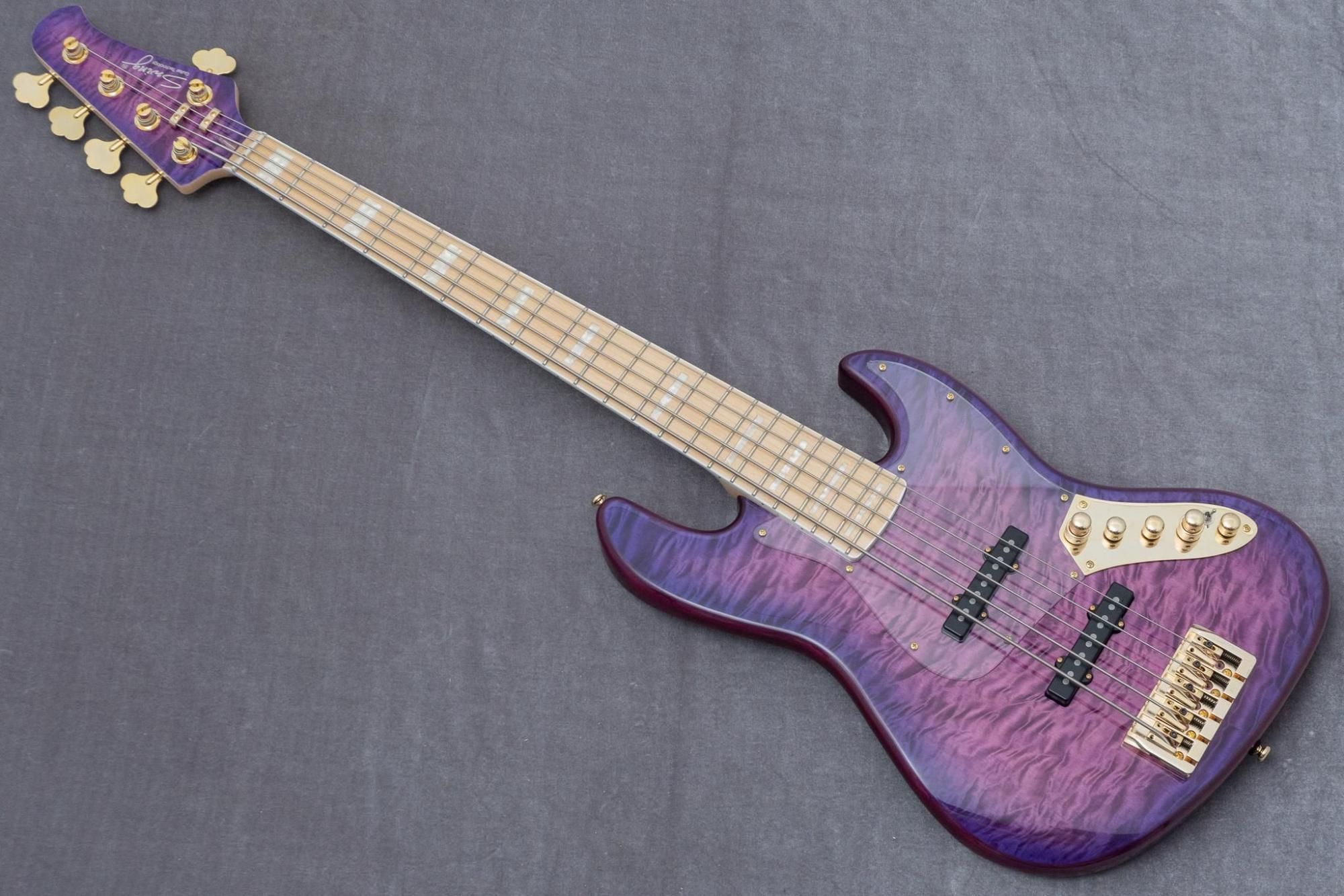 new】Swing Guitars / Jazz Deluxe 5 Purple 4.65kg #25080026【GIB