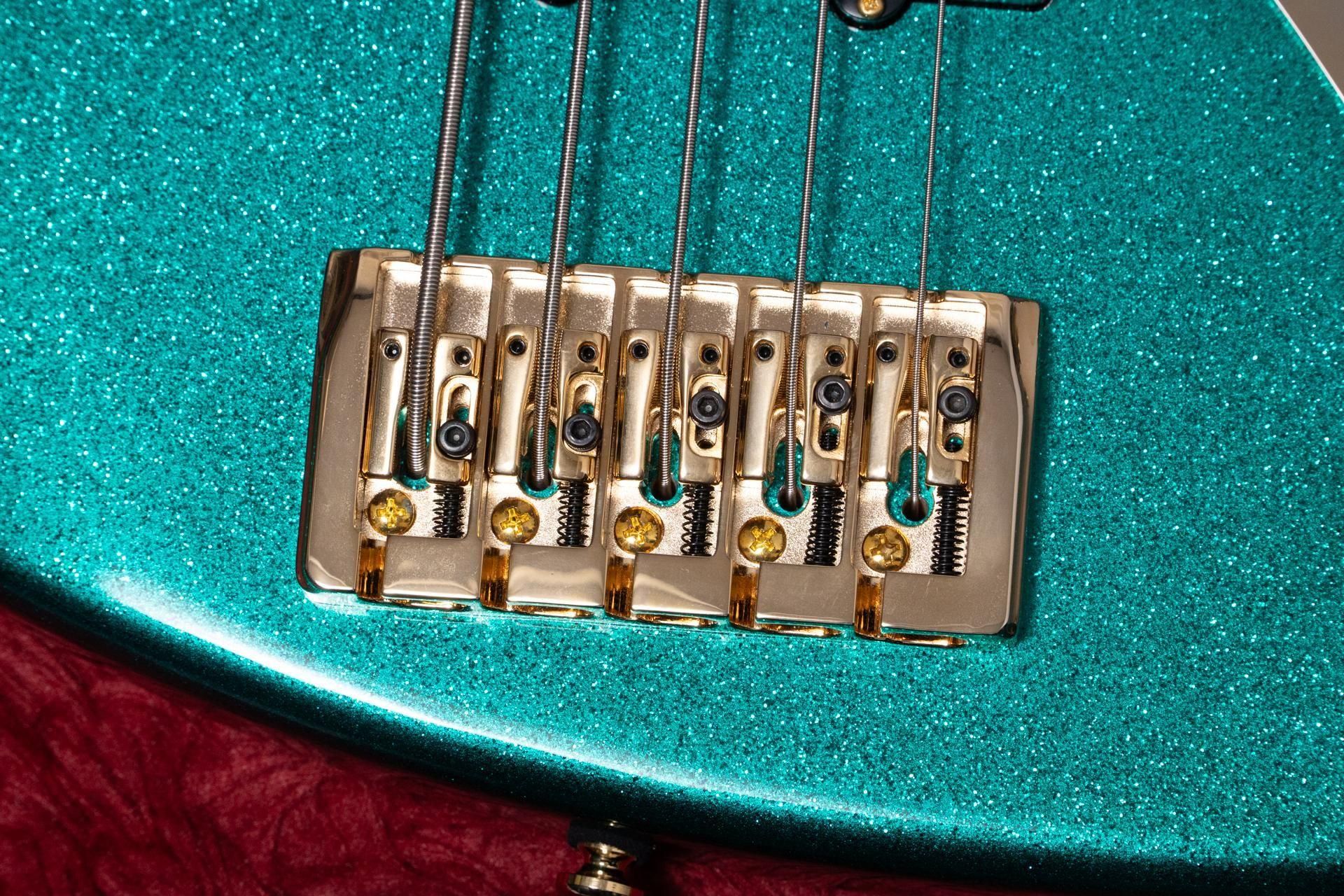 new】Swing Guitars / Jazz Deluxe 5 Metallic Teal Green 4.820kg