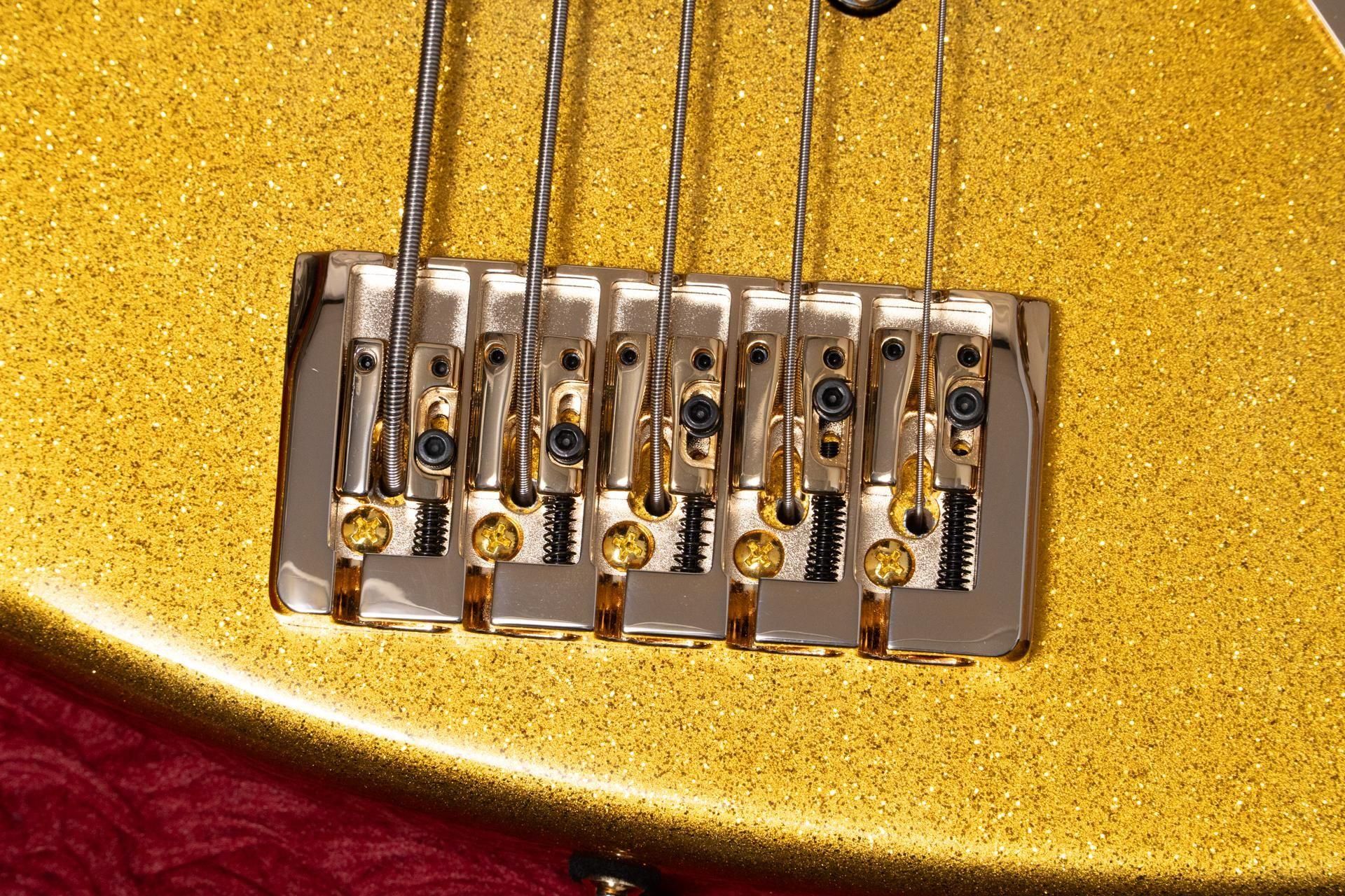 new】Swing Guitars / Jazz Deluxe 5 Gold Sparkle 4.52kg #25080086