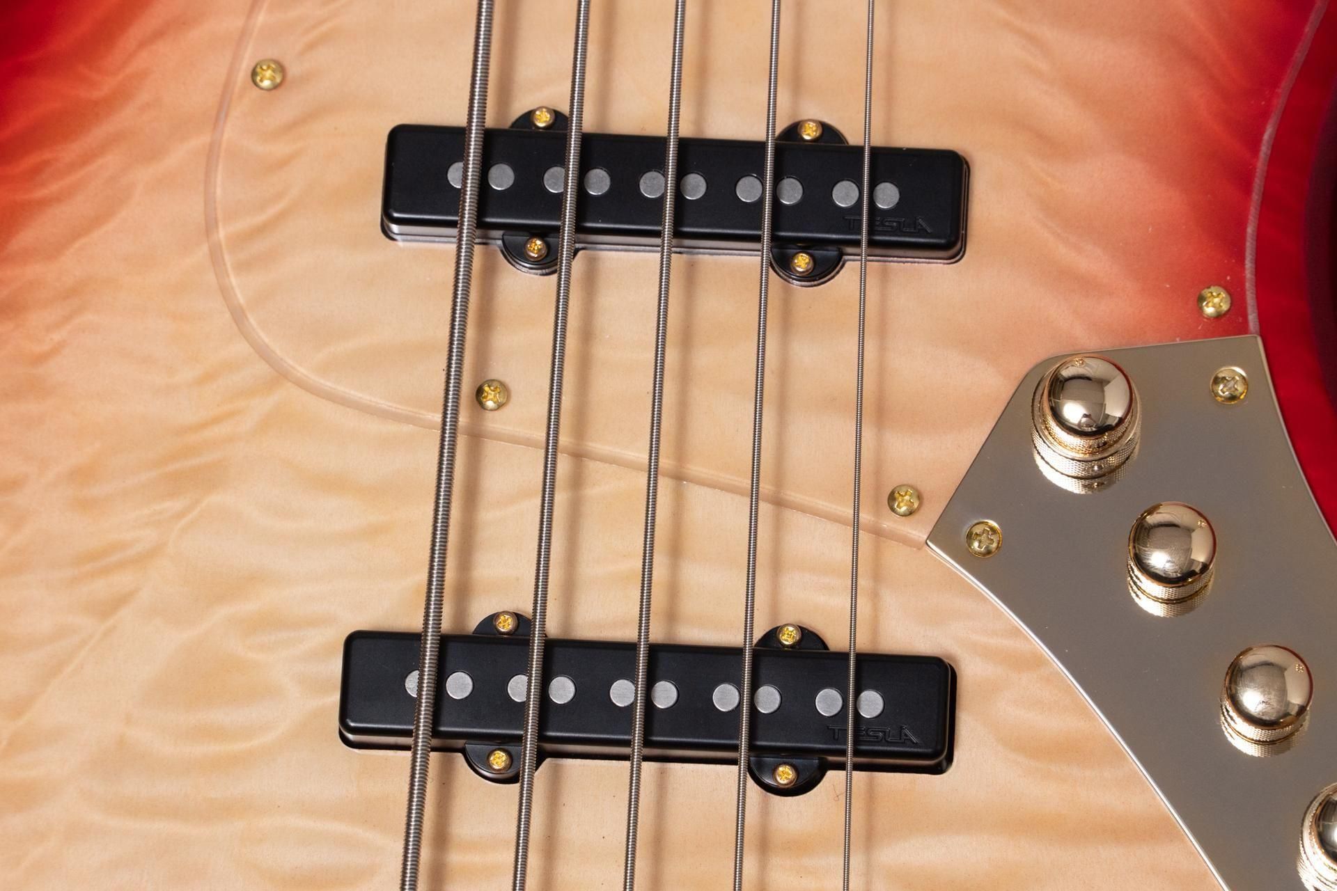 new】Swing Guitars / Jazz Deluxe 5 Red Burst 4.550kg #25080042