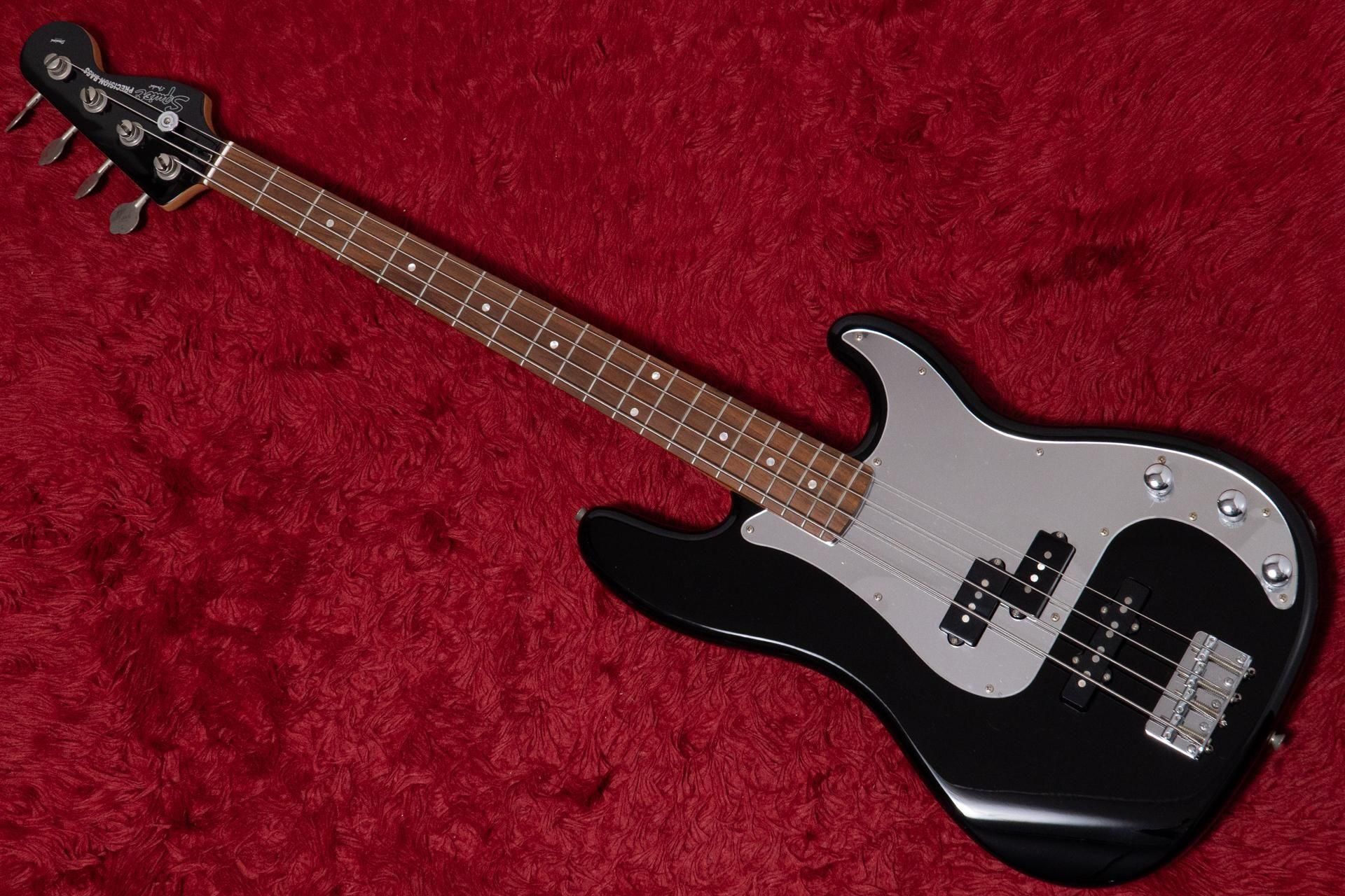 used】Squier by Fender / Standard Precision Bass PJ Black&Chrome