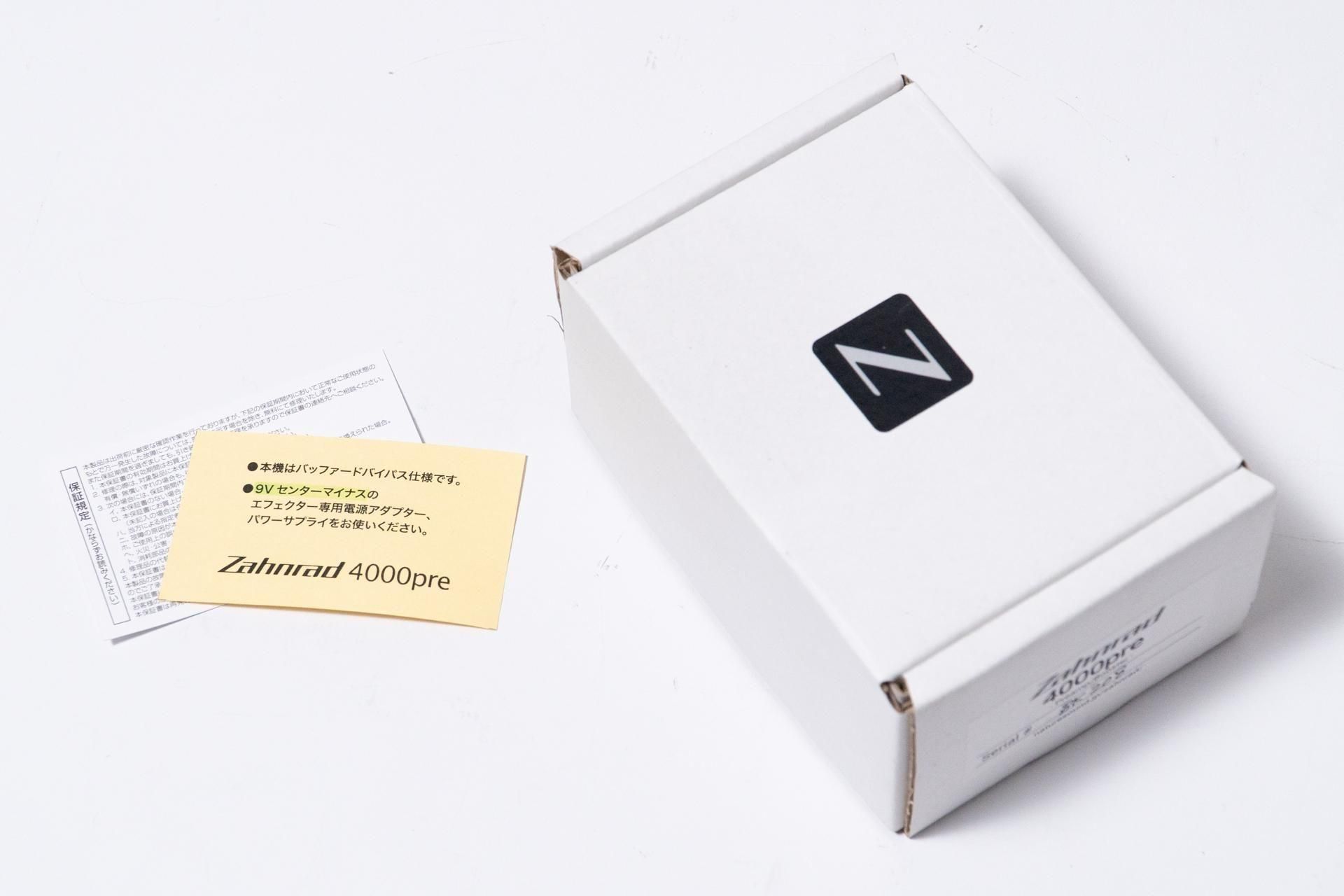 used】Zahnrad / 4000pre black【GIB横浜】 - Geek IN Box