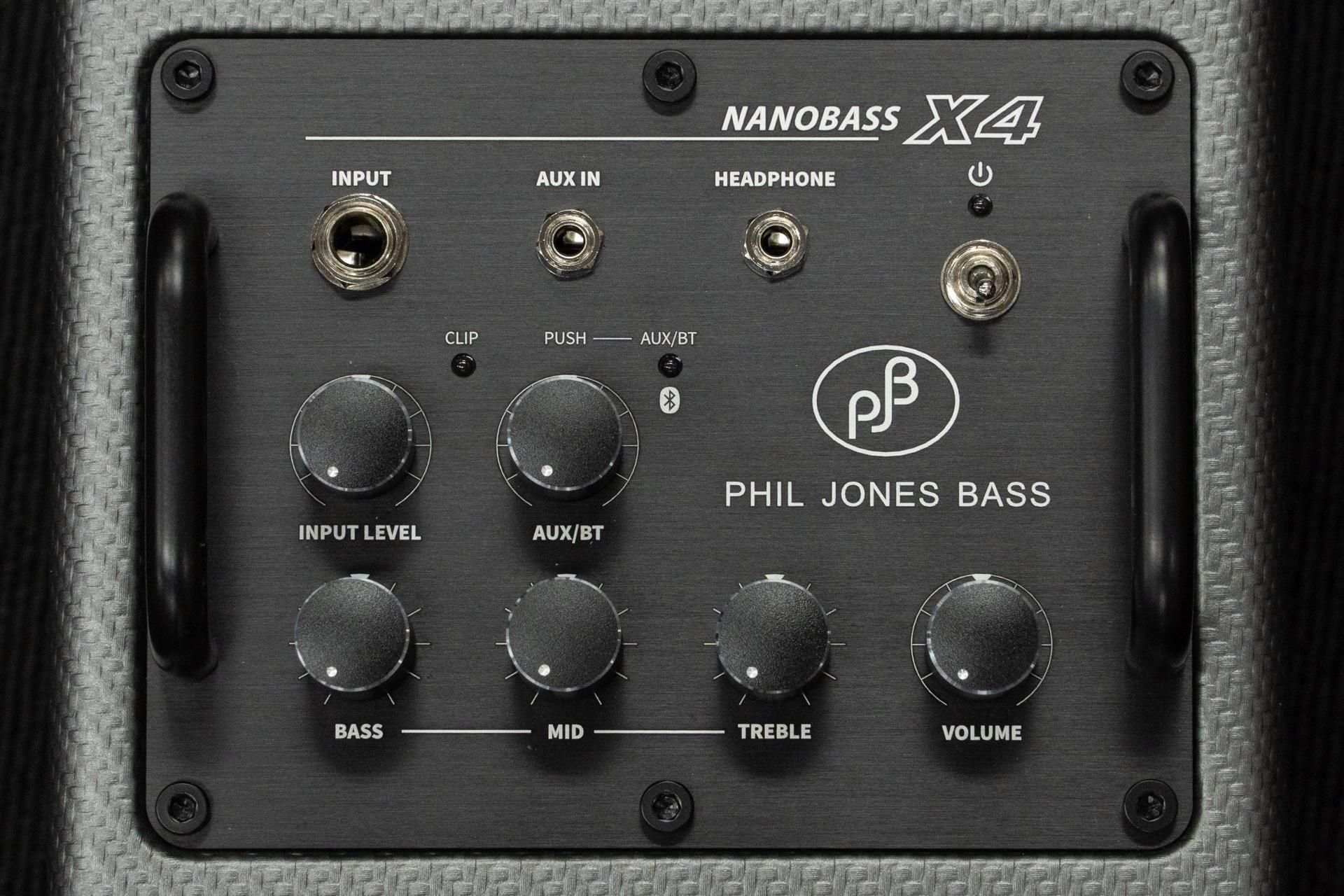 new】PHIL JONES BASS / NANOBASS X4 Carbon Silver【GIB横浜】 - Geek