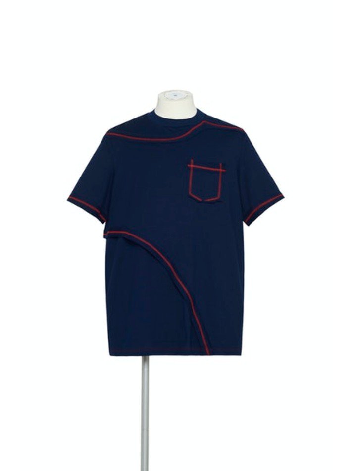 YUKI HASHIMOTO<br />[50%off] CONTRAST LAYERED T-SHIRTS / NAVY
<img class='new_mark_img2' src='https://img.shop-pro.jp/img/new/icons20.gif' style='border:none;display:inline;margin:0px;padding:0px;width:auto;' />