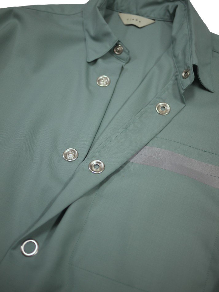 JieDa<br />[30%off] CUTTING WOOL SHIRT / MINT<img class='new_mark_img2' src='https://img.shop-pro.jp/img/new/icons20.gif' style='border:none;display:inline;margin:0px;padding:0px;width:auto;' />