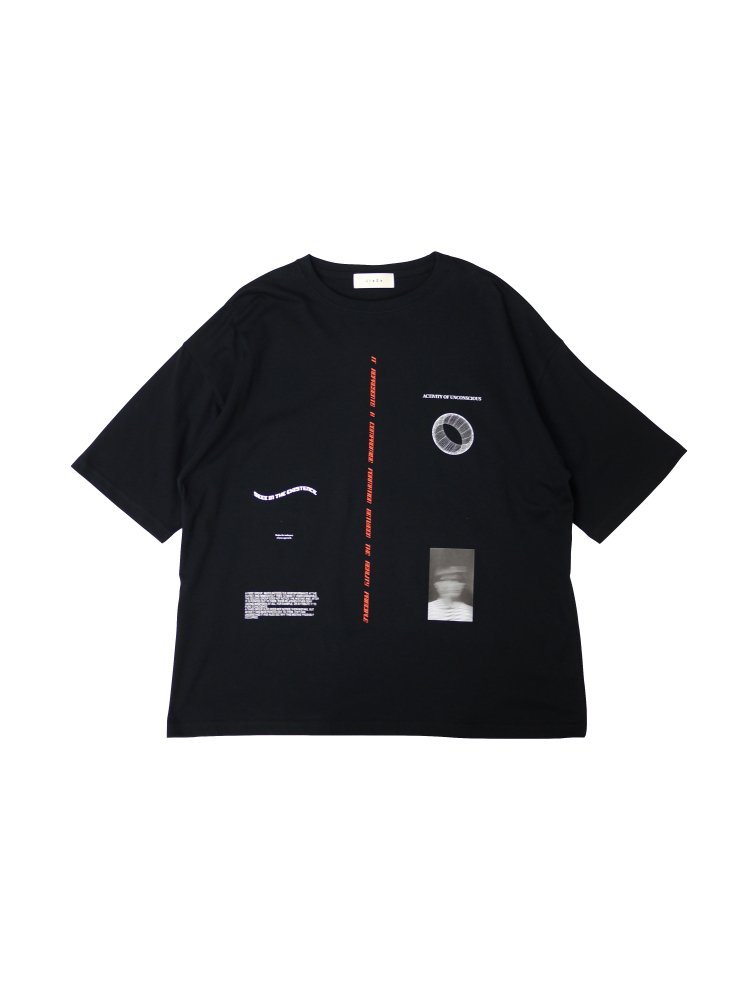 JieDa<br />ACTIVITY OF UNCONCIOUS TEE / BLACK<img class='new_mark_img2' src='https://img.shop-pro.jp/img/new/icons14.gif' style='border:none;display:inline;margin:0px;padding:0px;width:auto;' />