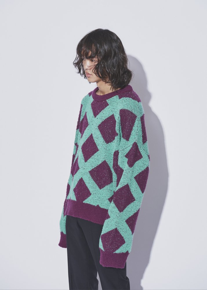 LITTLEBIG<br />Checked Knit / Green<img class='new_mark_img2' src='https://img.shop-pro.jp/img/new/icons14.gif' style='border:none;display:inline;margin:0px;padding:0px;width:auto;' />