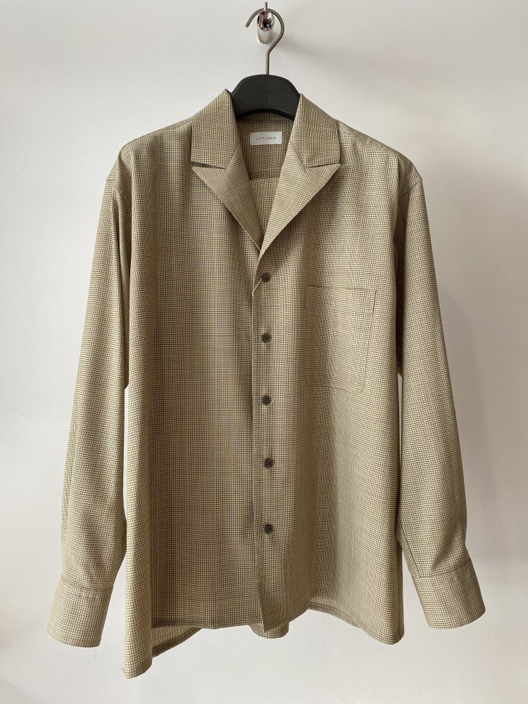 LITTLEBIG<br />[30%off] Wool Checked L/S SH / Beige<img class='new_mark_img2' src='https://img.shop-pro.jp/img/new/icons20.gif' style='border:none;display:inline;margin:0px;padding:0px;width:auto;' />