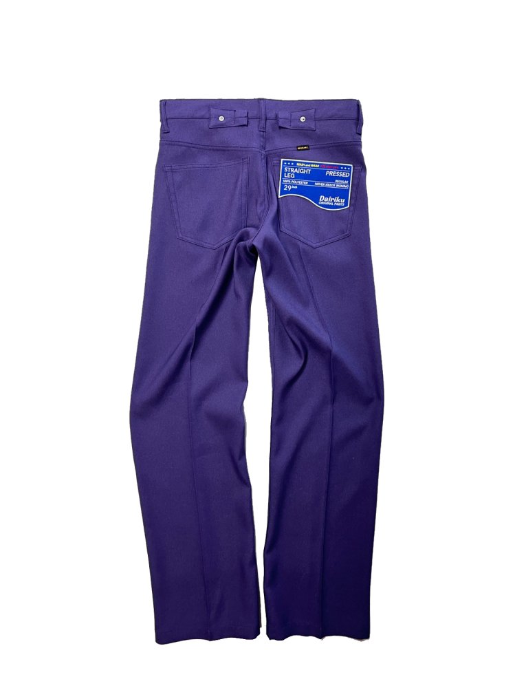 DAIRIKU<br />[40%off] Straight Pressed Pants / Purple <img class='new_mark_img2' src='https://img.shop-pro.jp/img/new/icons20.gif' style='border:none;display:inline;margin:0px;padding:0px;width:auto;' />