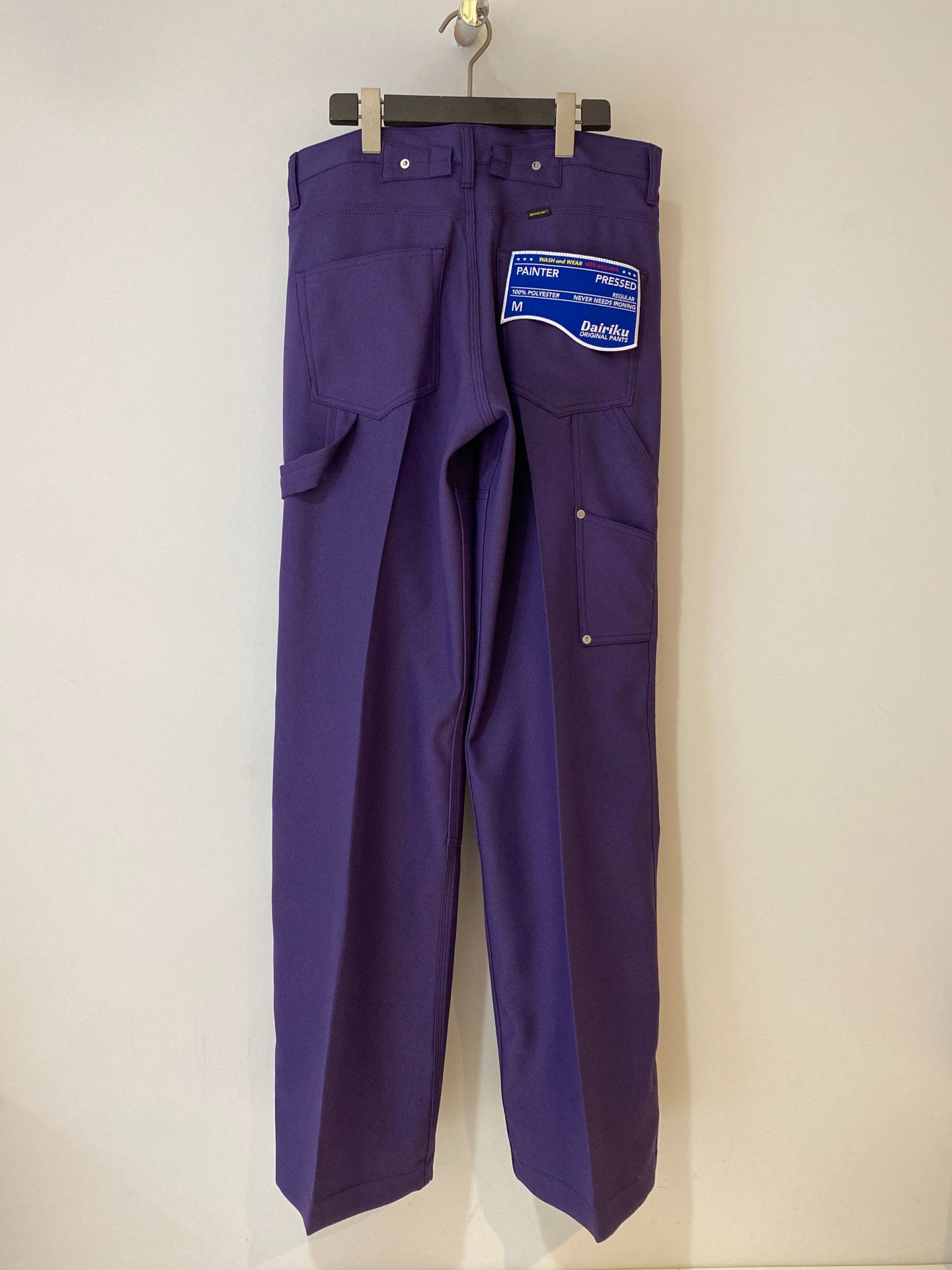 DAIRIKU<br />Painter Pressed Pants / Purple<img class='new_mark_img2' src='https://img.shop-pro.jp/img/new/icons14.gif' style='border:none;display:inline;margin:0px;padding:0px;width:auto;' />