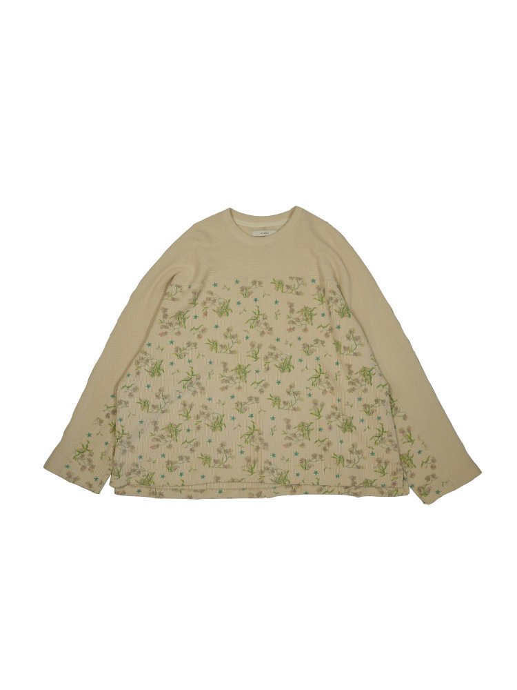 JieDa<br />FLOWER WAFFLE L/S <img class='new_mark_img2' src='https://img.shop-pro.jp/img/new/icons14.gif' style='border:none;display:inline;margin:0px;padding:0px;width:auto;' />