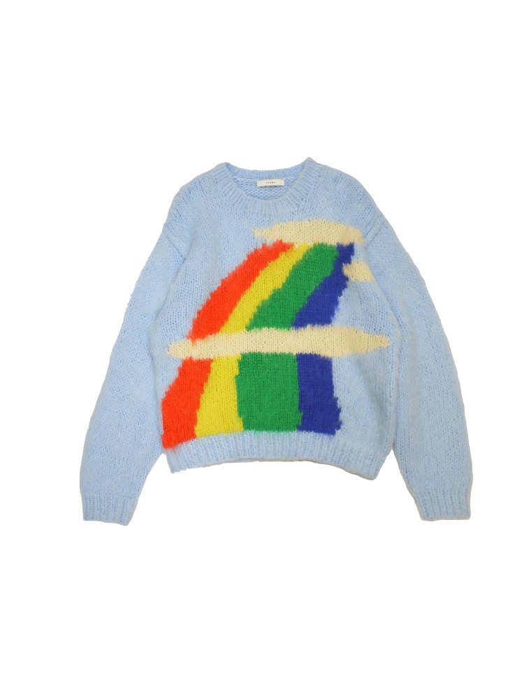 新品タグ付き】Jieda MOHAIR RAINBOW KNIT 22aw トップス ニット