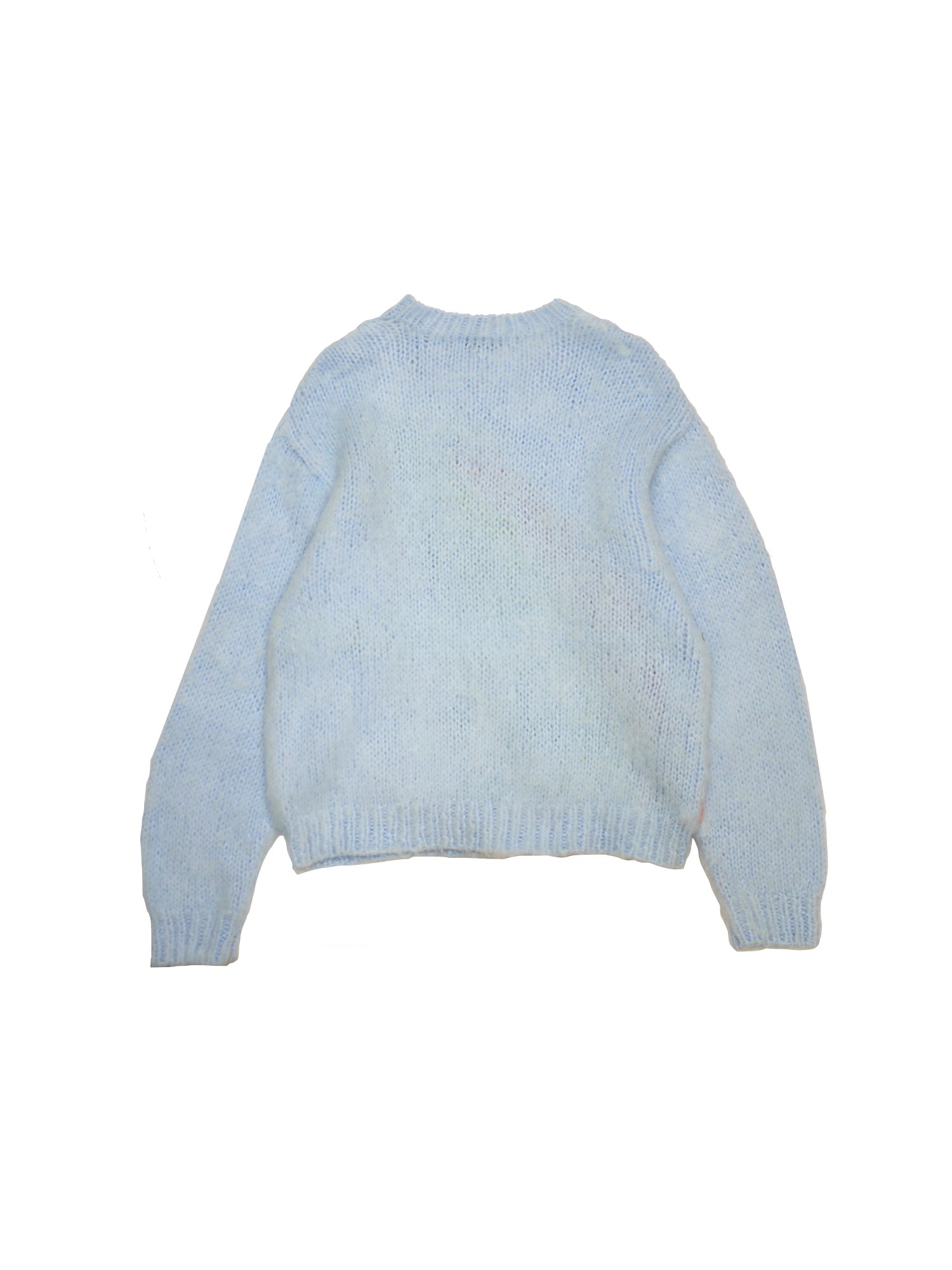 JieDa<br />MOHAIR RAINBOW KNIT / SAX<img class='new_mark_img2' src='https://img.shop-pro.jp/img/new/icons14.gif' style='border:none;display:inline;margin:0px;padding:0px;width:auto;' />