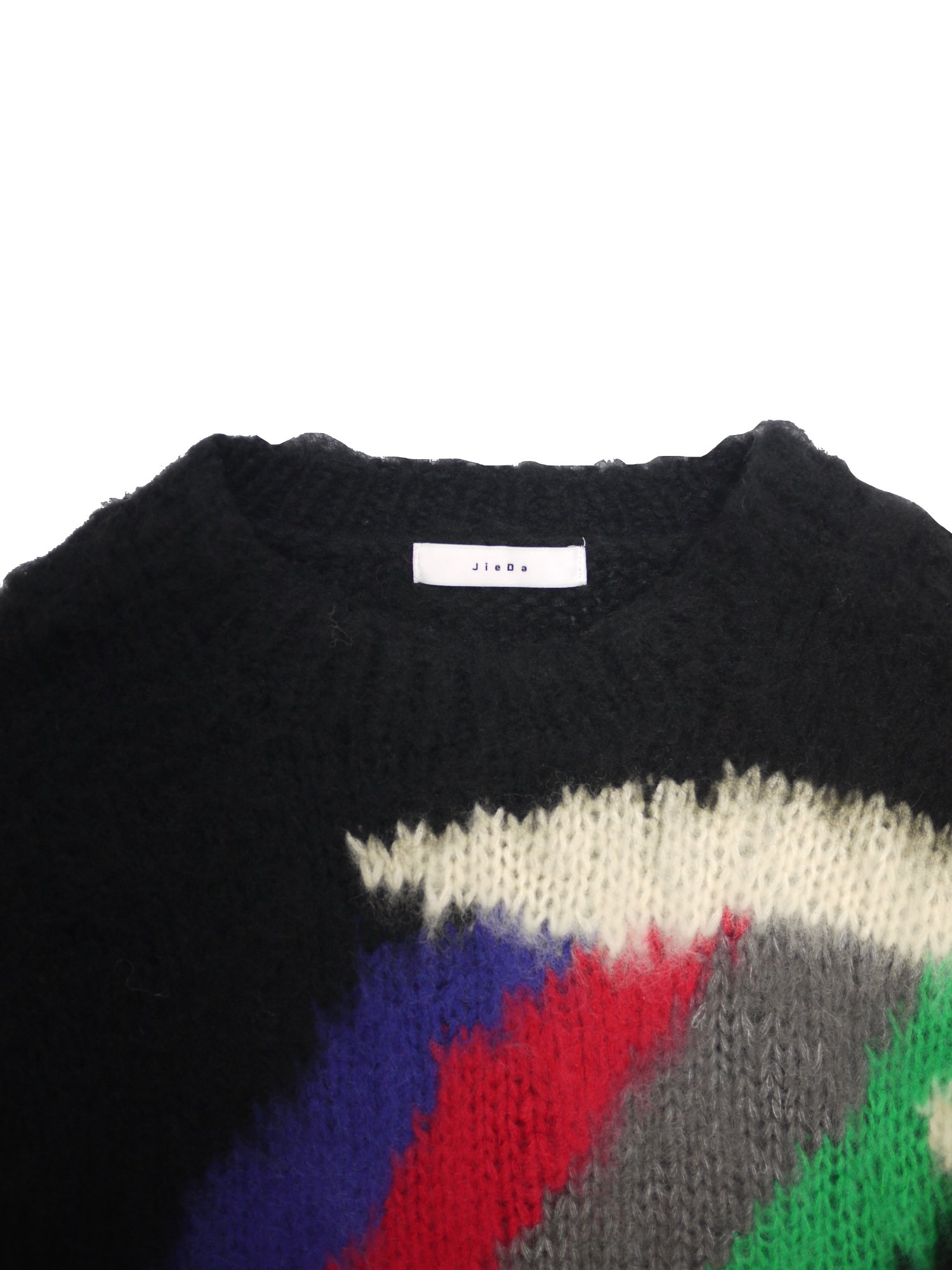 JieDa<br />MOHAIR RAINBOW KNIT / BLACK<img class='new_mark_img2' src='https://img.shop-pro.jp/img/new/icons14.gif' style='border:none;display:inline;margin:0px;padding:0px;width:auto;' />