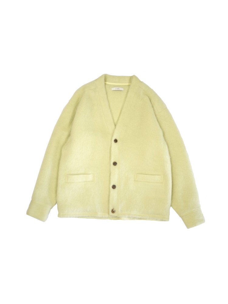 JieDa<br />MOHAIR CARDIGAN / YELLOW<img class='new_mark_img2' src='https://img.shop-pro.jp/img/new/icons14.gif' style='border:none;display:inline;margin:0px;padding:0px;width:auto;' />
