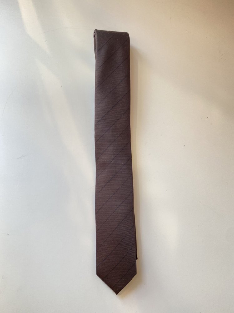 LITTLEBIG<br />Silk Stripe Tie / Brown<img class='new_mark_img2' src='https://img.shop-pro.jp/img/new/icons14.gif' style='border:none;display:inline;margin:0px;padding:0px;width:auto;' />