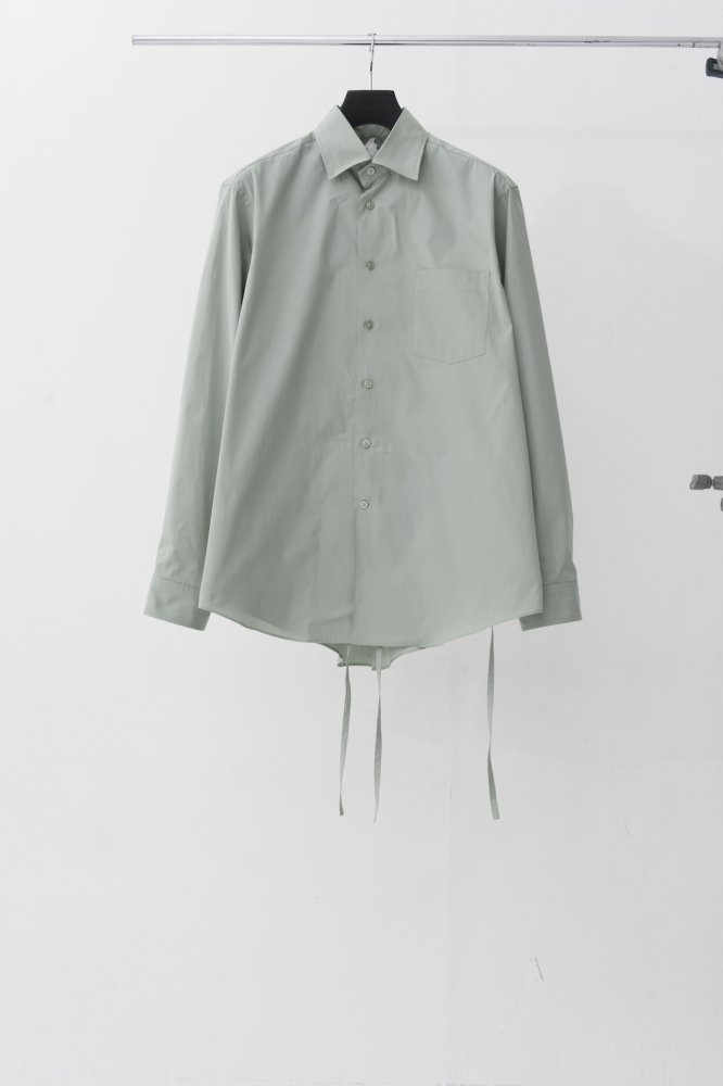 SOSHIOTSUKI<br />THE KINOMO BREASTED SHIRT (REGULAR FIT ) / GREEN<img class='new_mark_img2' src='https://img.shop-pro.jp/img/new/icons14.gif' style='border:none;display:inline;margin:0px;padding:0px;width:auto;' />