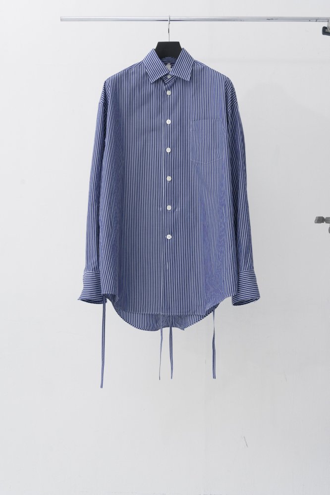 SOSHIOTSUKI<br />THE KINOMO BREASTED SHIRT (WIDE FIT ) / STRIPE<img class='new_mark_img2' src='https://img.shop-pro.jp/img/new/icons14.gif' style='border:none;display:inline;margin:0px;padding:0px;width:auto;' />