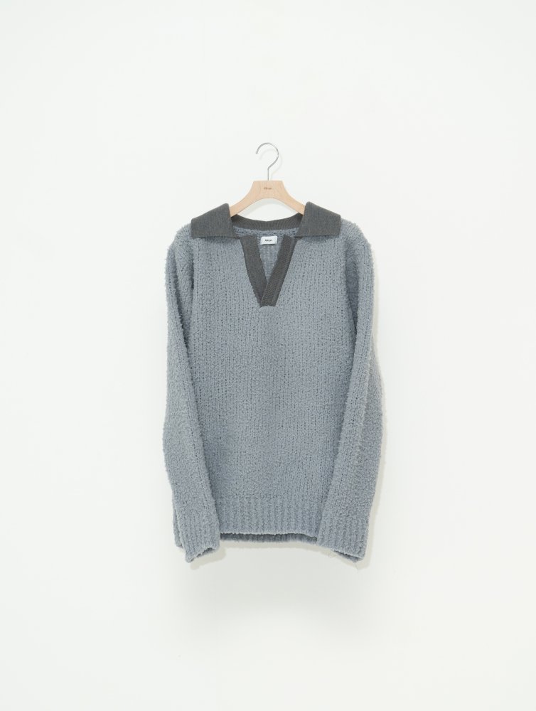 ALLEGE<br />Mole Skipper L/S Knit / GRAY<img class='new_mark_img2' src='https://img.shop-pro.jp/img/new/icons14.gif' style='border:none;display:inline;margin:0px;padding:0px;width:auto;' />