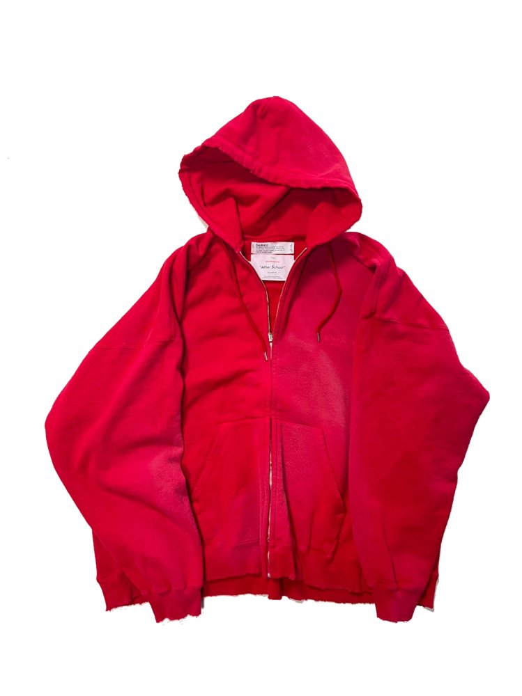 DAIRIKU<br />Water-repellent Zip Up Hoodie / YMO(Red)<img class='new_mark_img2' src='https://img.shop-pro.jp/img/new/icons14.gif' style='border:none;display:inline;margin:0px;padding:0px;width:auto;' />