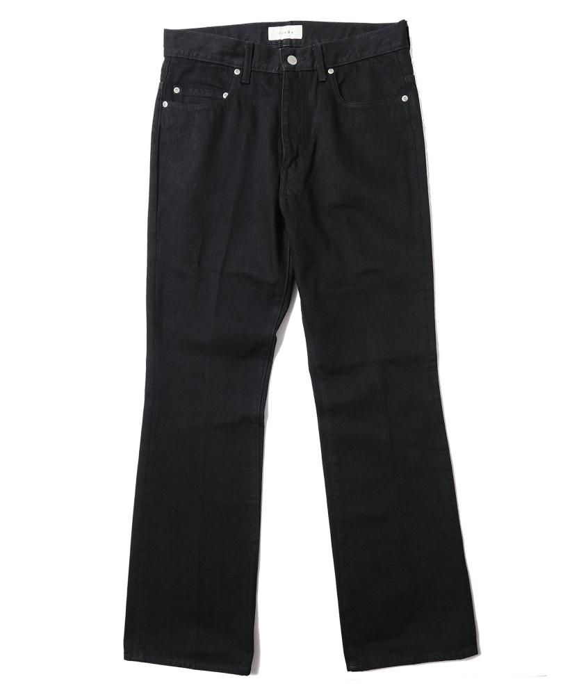 JieDa<br />OW FLARE DENIM PANTS / BLACK<img class='new_mark_img2' src='https://img.shop-pro.jp/img/new/icons14.gif' style='border:none;display:inline;margin:0px;padding:0px;width:auto;' />